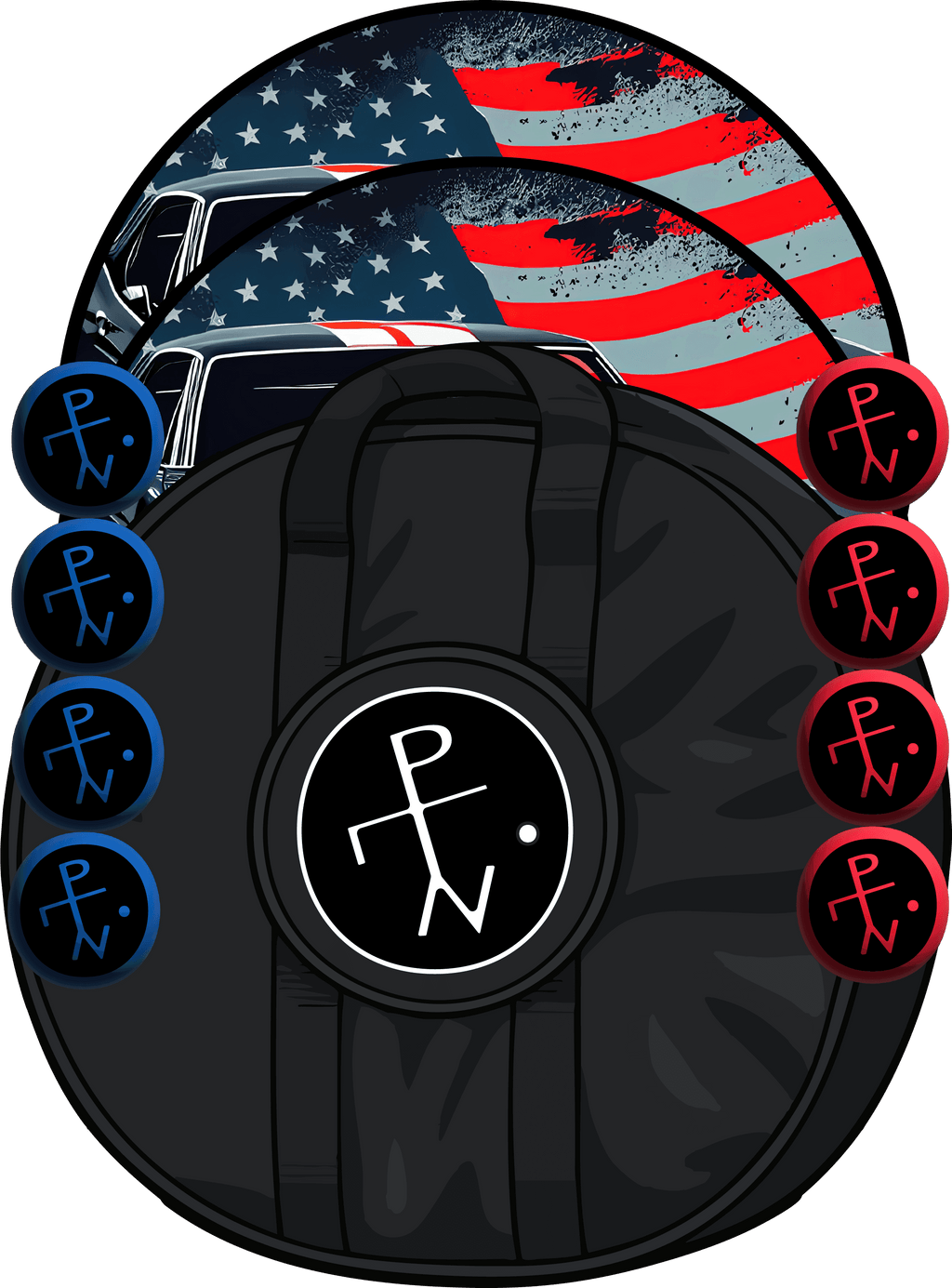 🇺🇸 American Muscle Edition - American Muscle Edition / SaucePack / Standard Carry Case