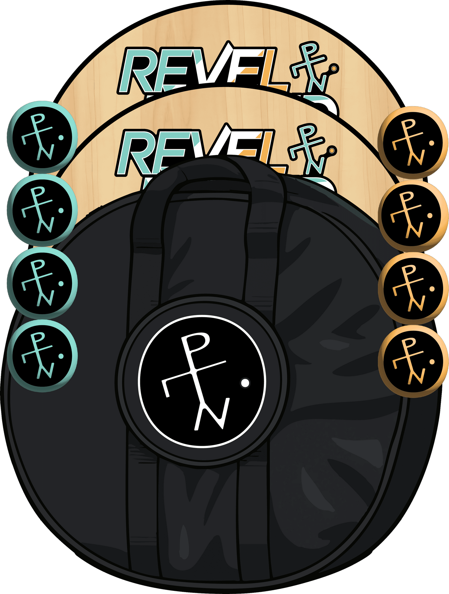 Original | Teal/Orange - SaucePack / Standard Carry Case