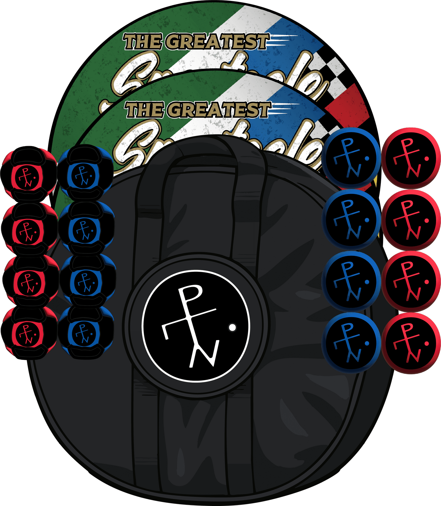 🏁 WingStripe Edition - WingStripe Edition / Both Styles / Standard Carry Case