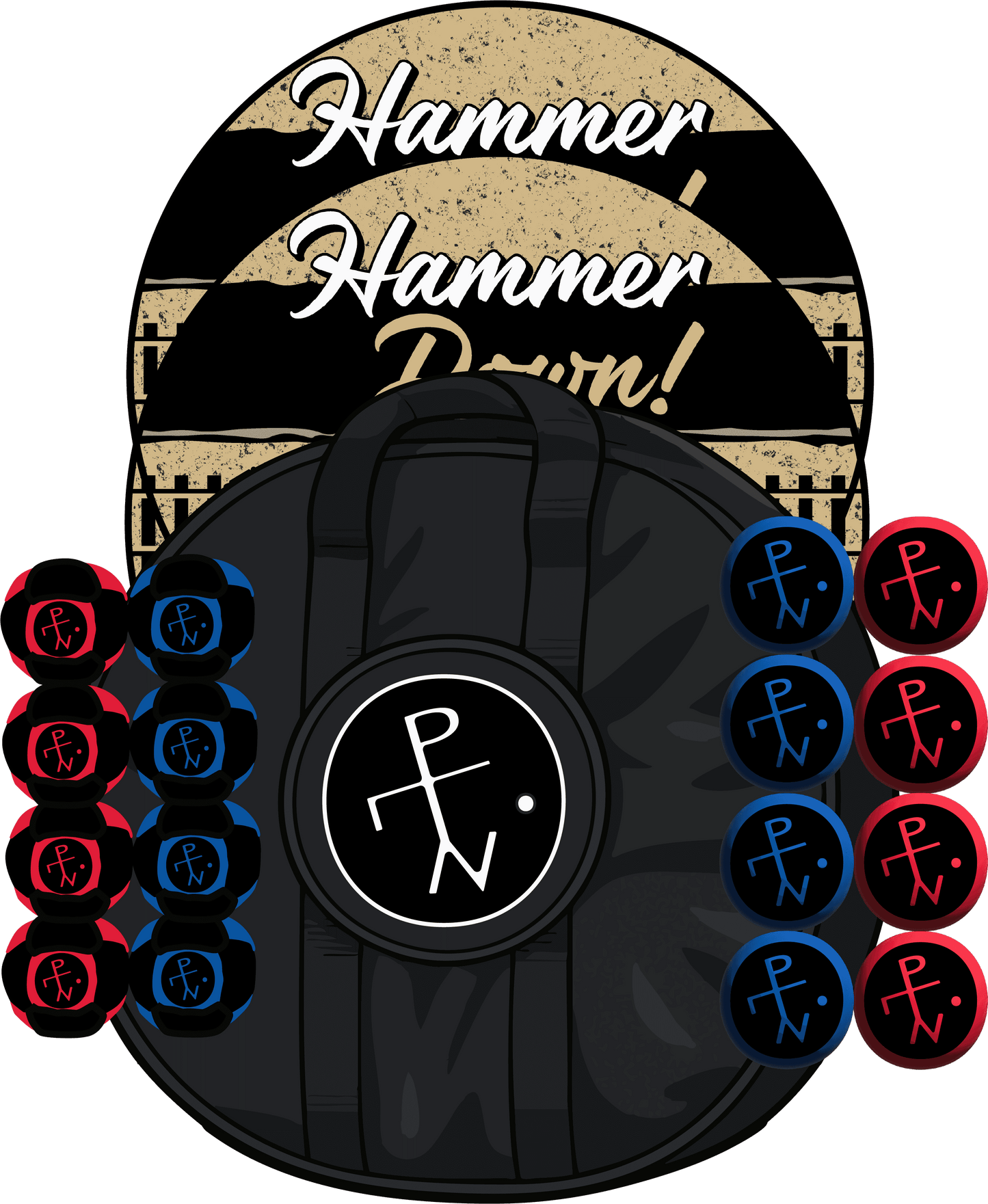 🔨 Hammer Down Edition - Hammer Down Edition / Both Styles / Standard Carry Case