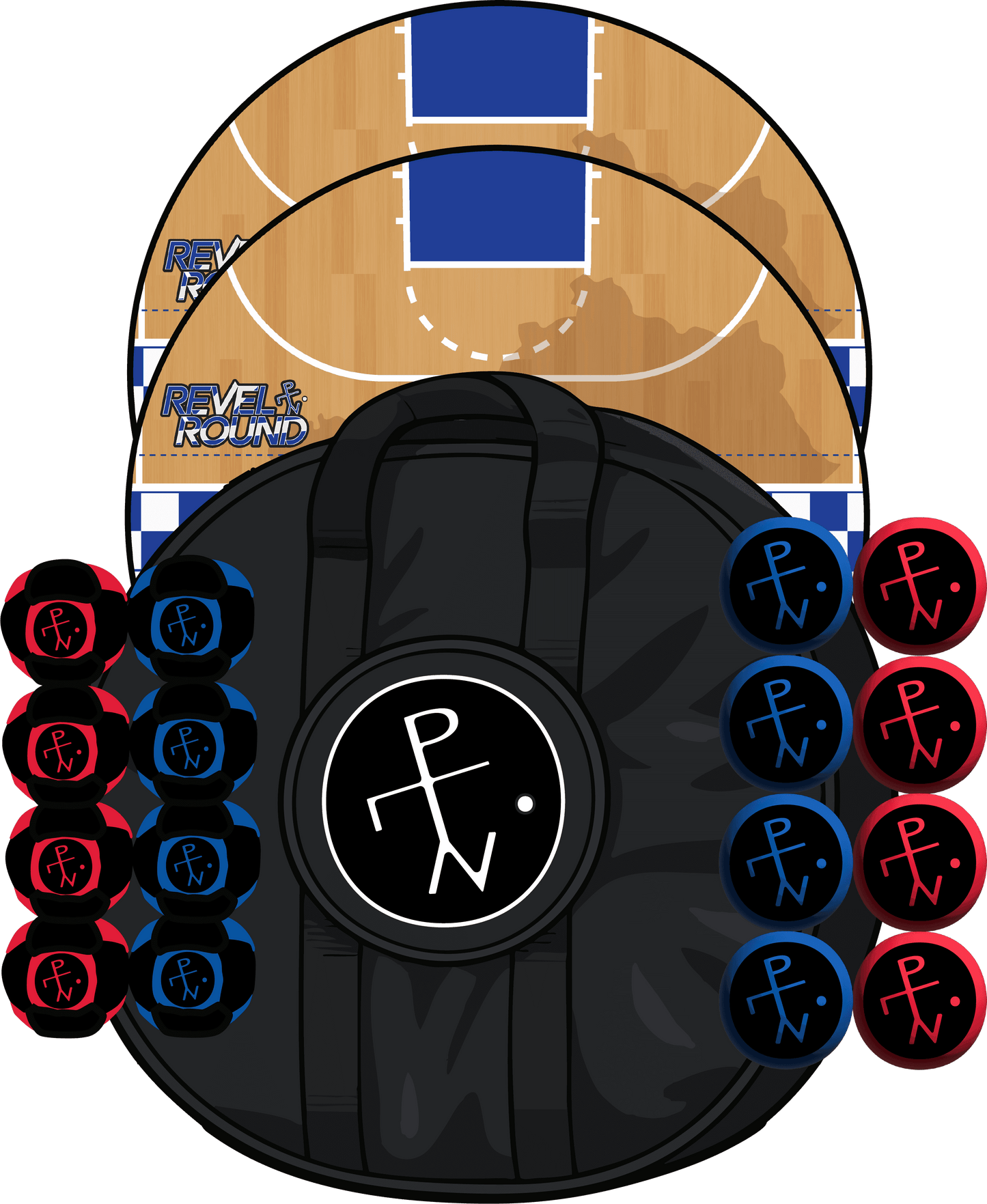 🐾 Go Big Blue Edition - Go Big Blue Edition / Both Styles / Standard Carry Case