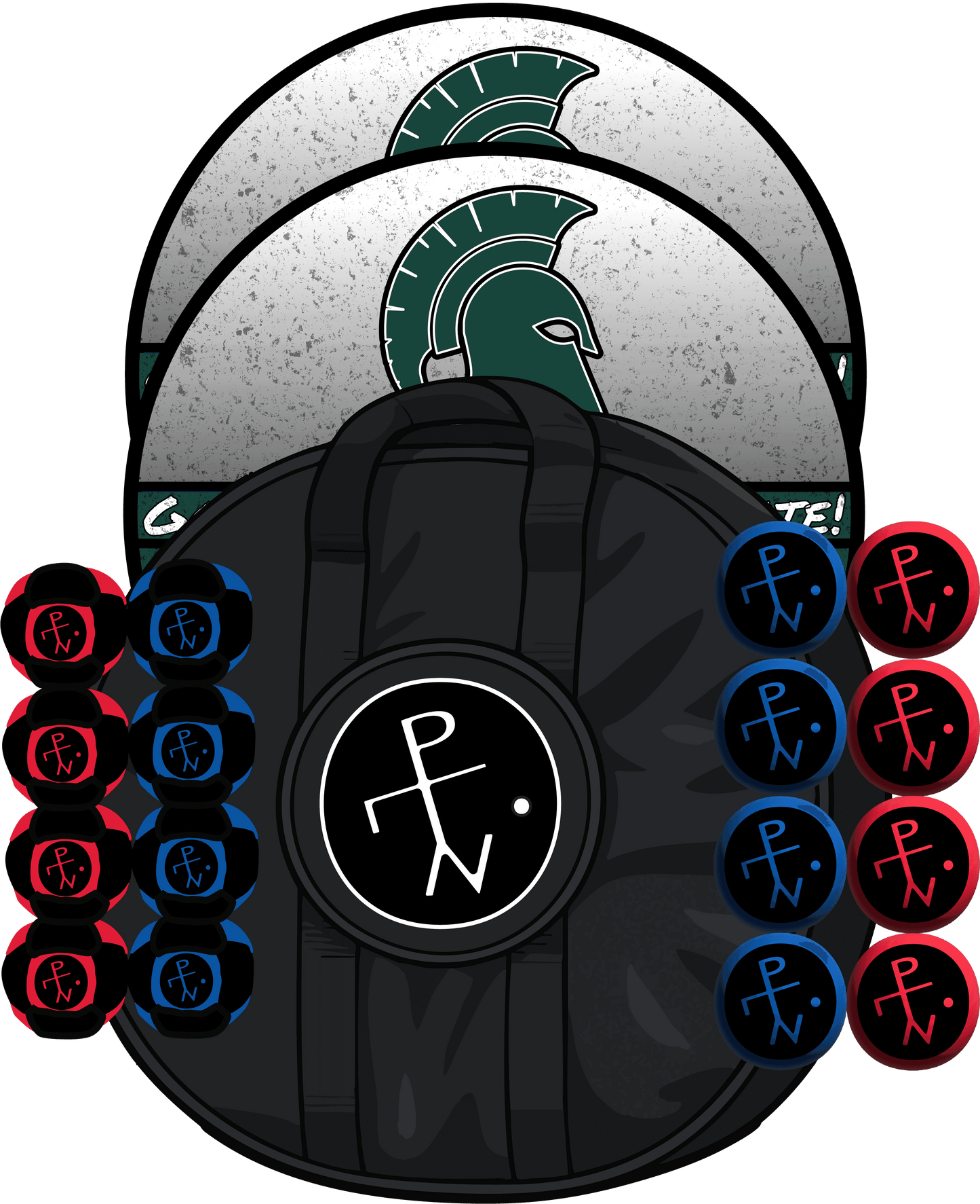 🗡️ Spartan Edition - Spartant Edition / Both Styles / Standard Carry Case