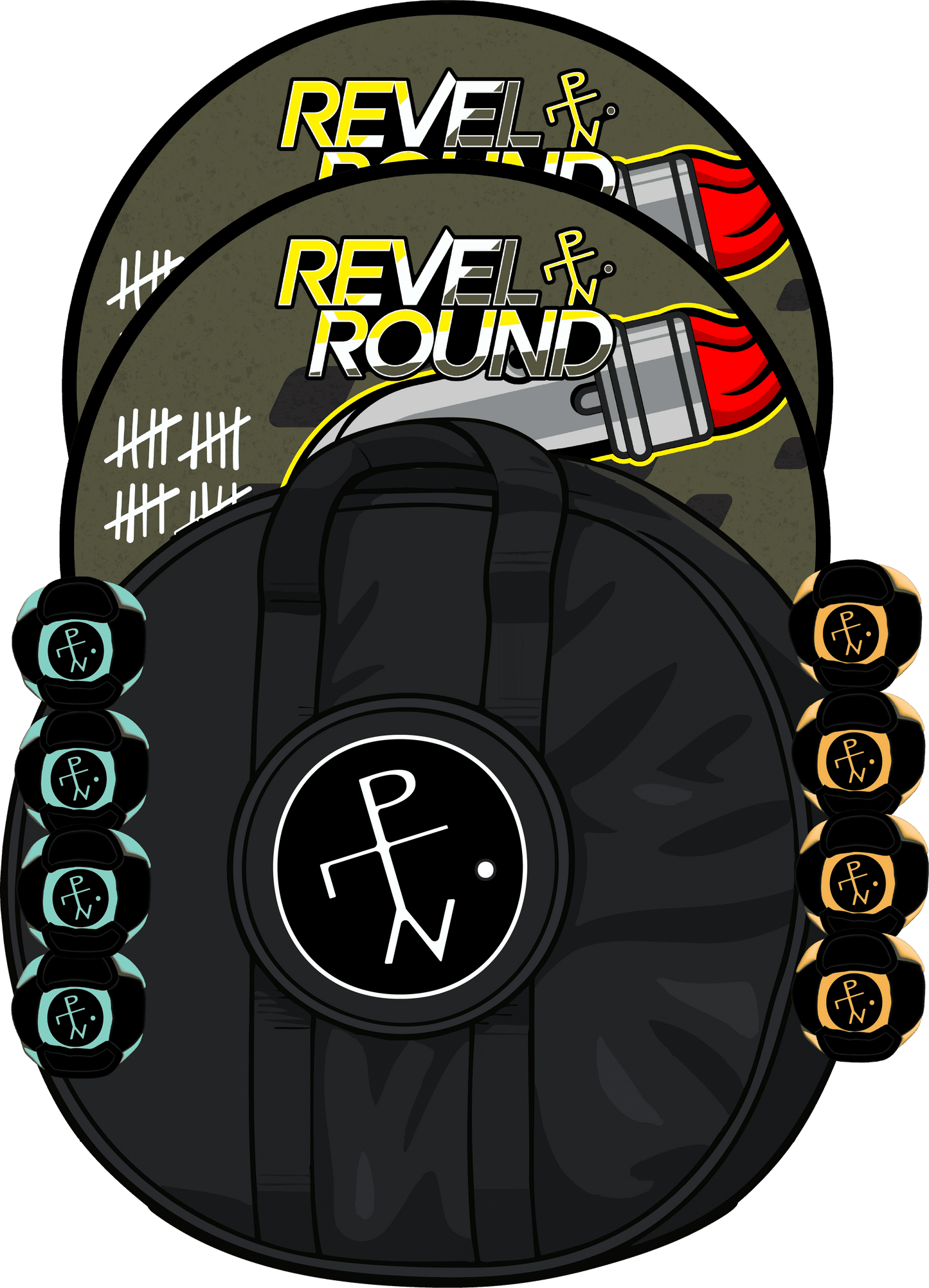 🦈 Twin Turbskies Edition - Twin Turbskies Edition / HackPack / Standard Carry Case