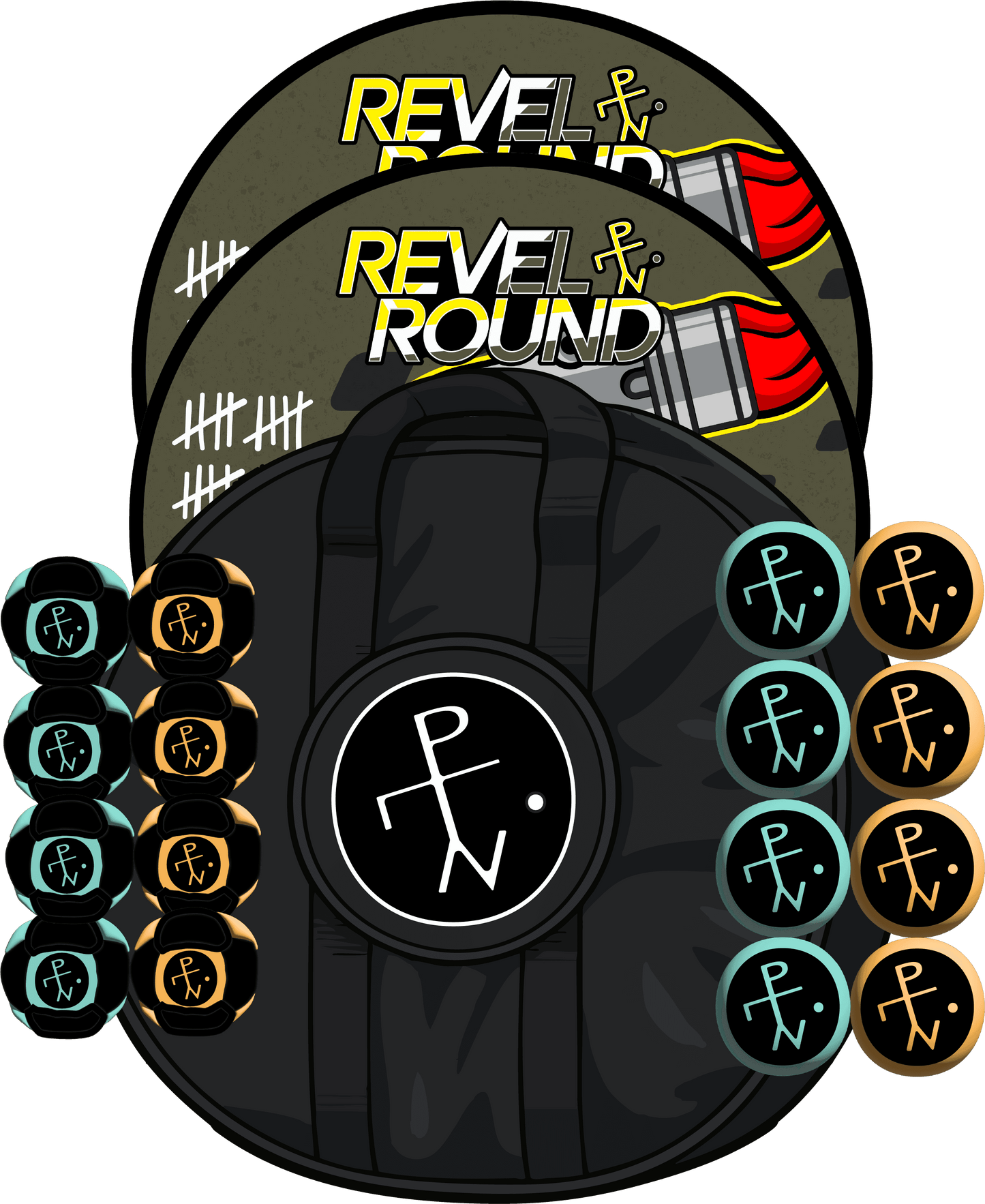 🦈 Twin Turbskies Edition - Twin Turbskies Edition / Both Styles / Standard Carry Case