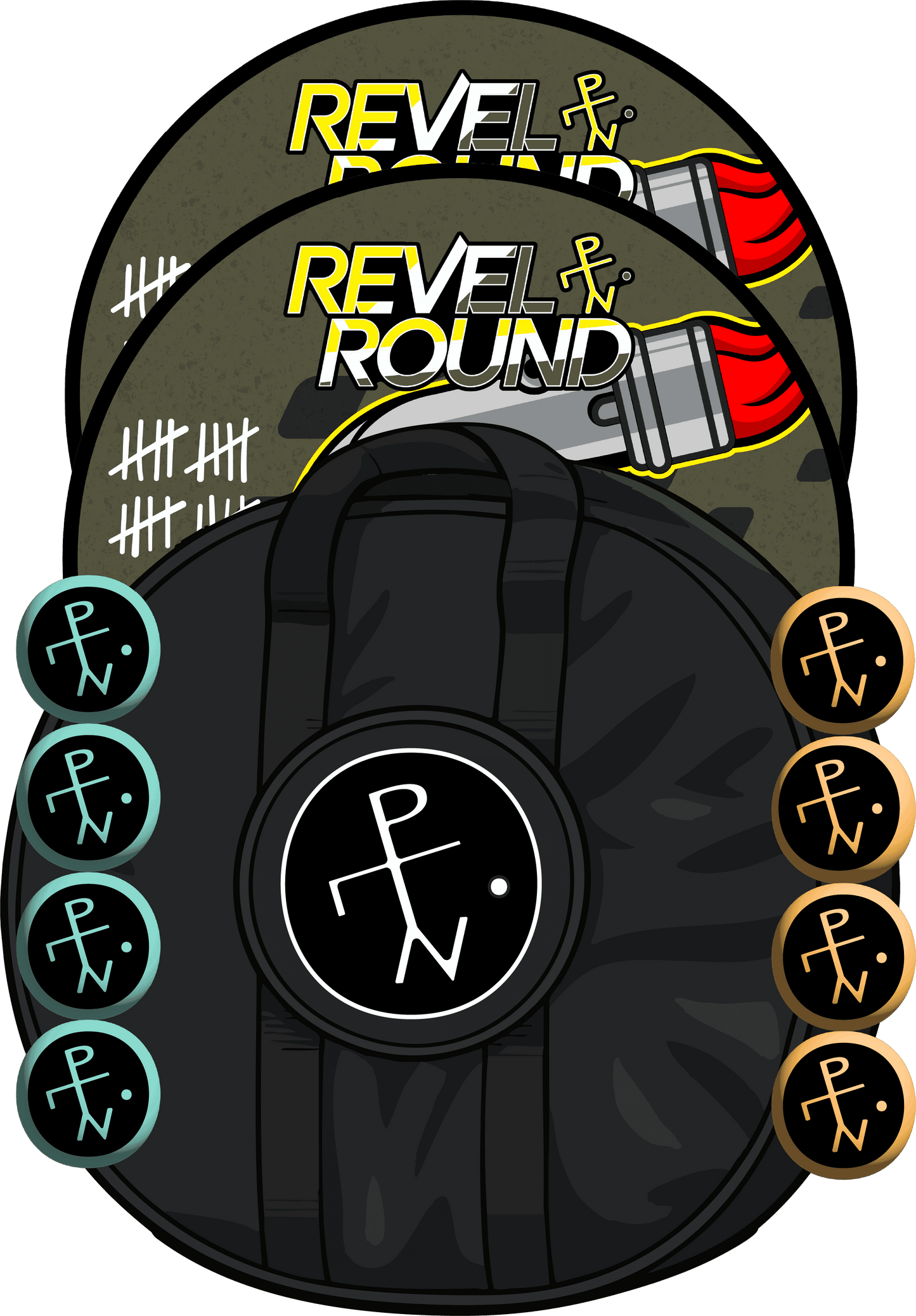 🦈 Twin Turbskies Edition - Twin Turbskies Edition / SaucePack / Standard Carry Case