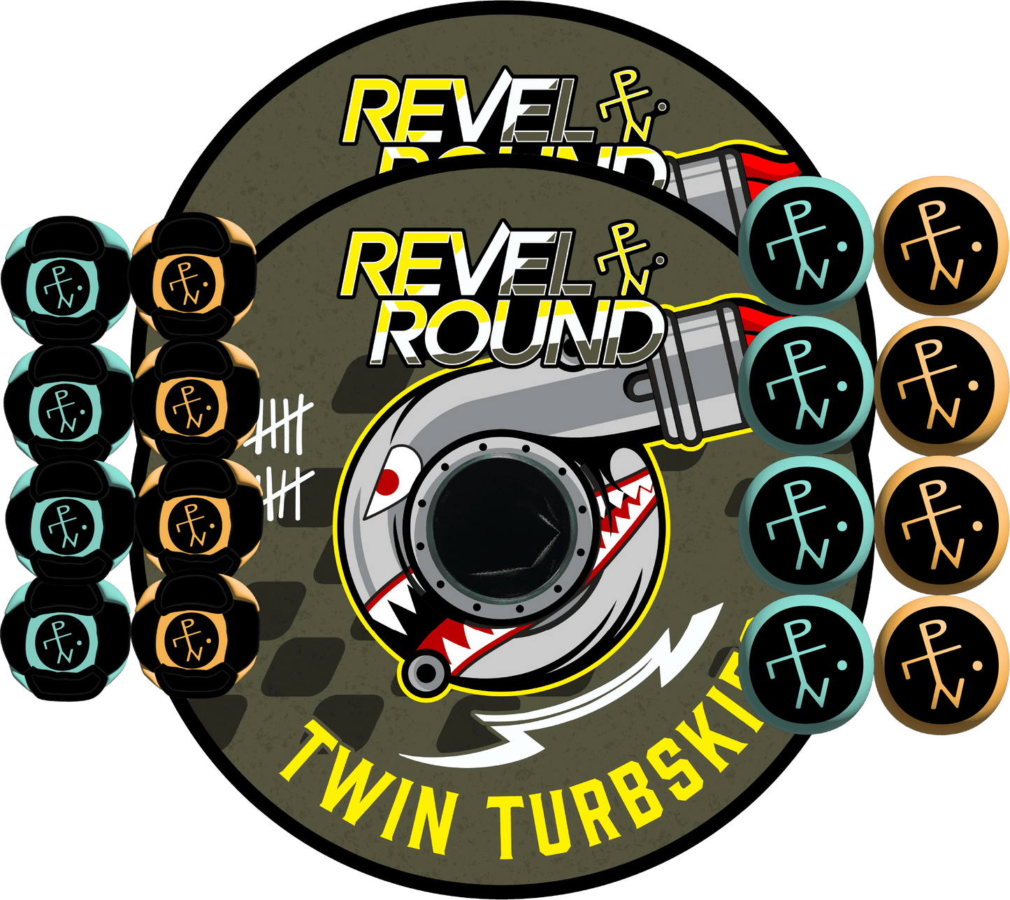 🦈 Twin Turbskies Edition - Twin Turbskies Edition / Both Styles / No Carry Case