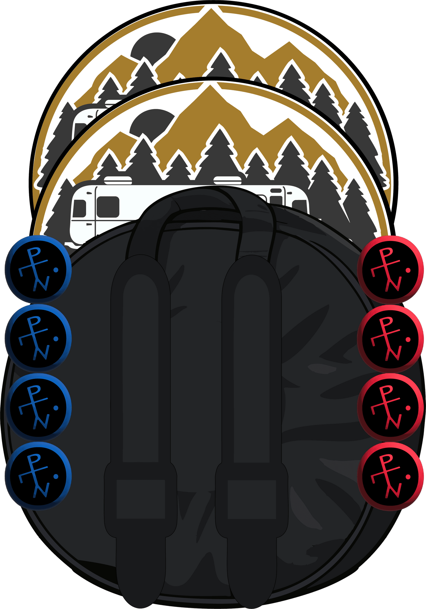 🪨 Airstream Ridge Edition - Woodland Ridge Edition / SaucePack / BackPack