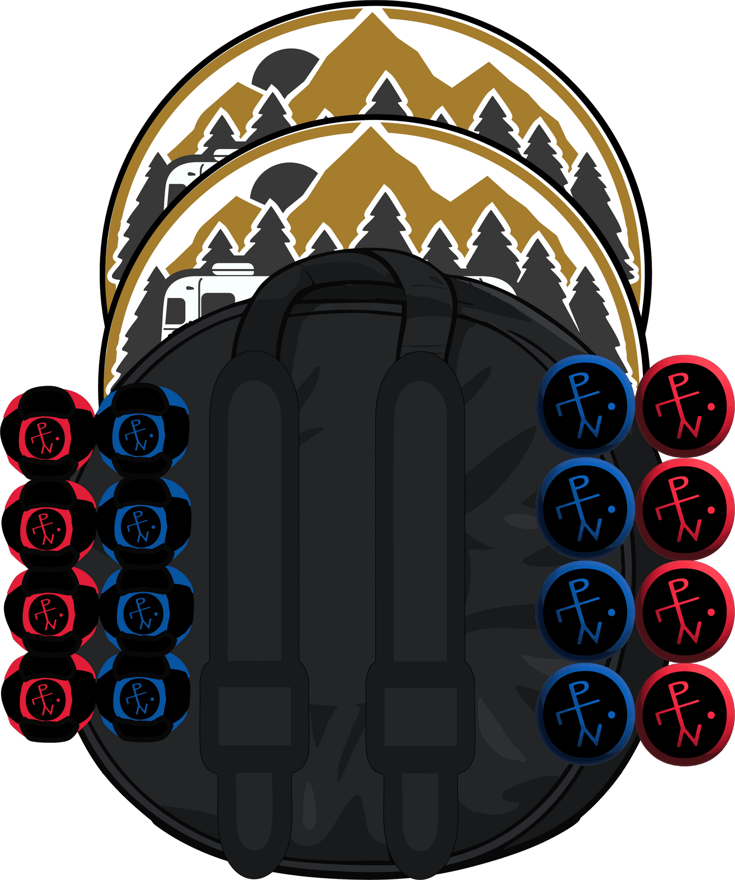 🪨 Airstream Ridge Edition - Woodland Ridge Edition / Both Styles / BackPack