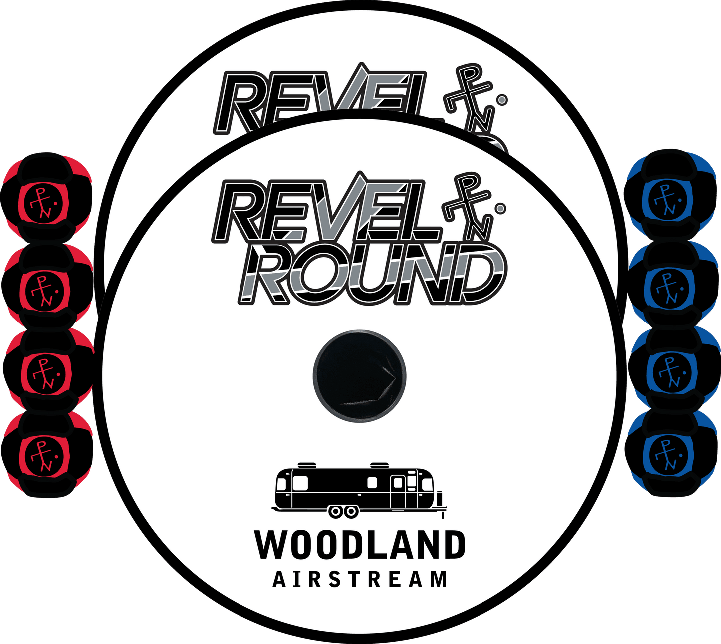 ⚫️ Airstream Edition: Matte Series - Matte White / HackPack / No Carry Case