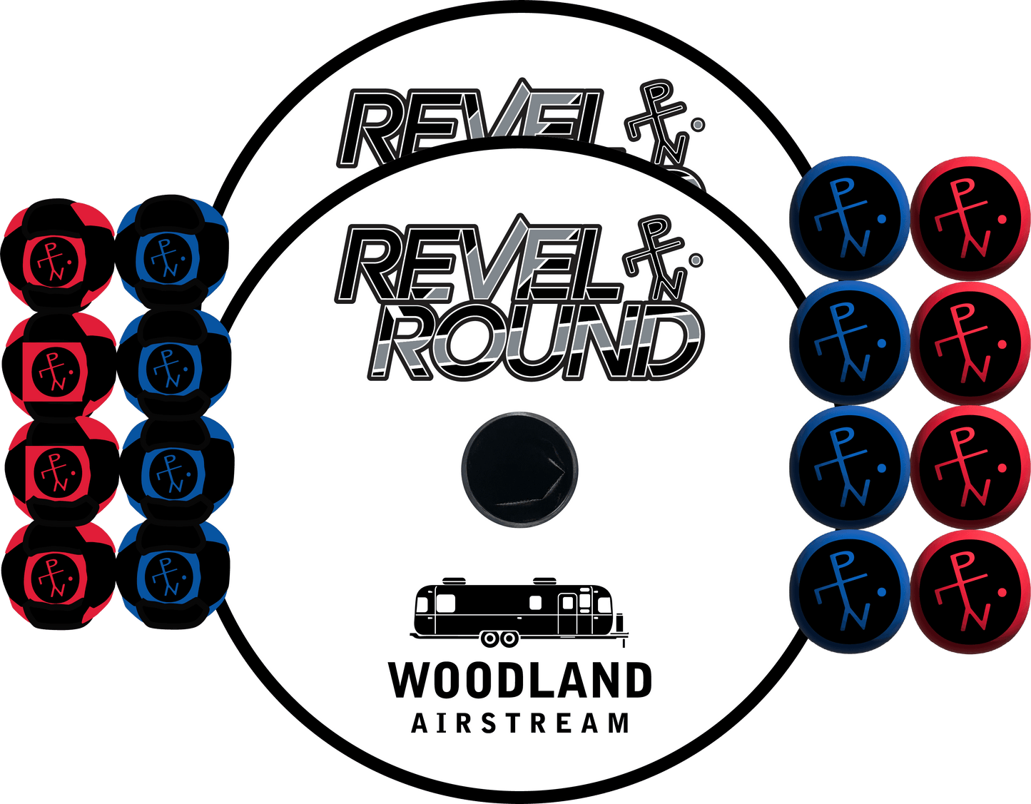 ⚫️ Airstream Edition: Matte Series - Matte White / I Want Both / No Carry Case