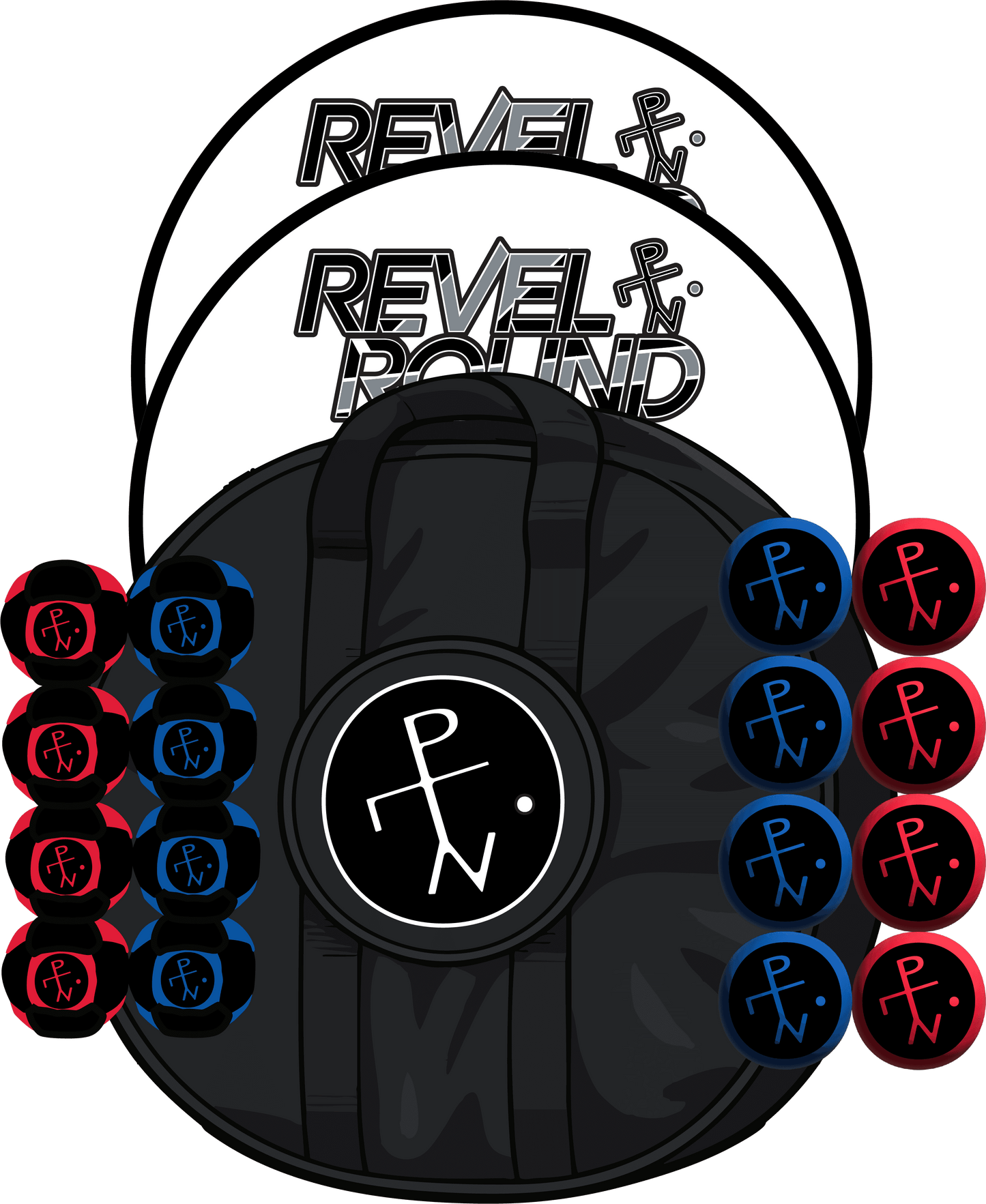 ⚫️ Airstream Edition: Matte Series - Matte White / I Want Both / Standard Carry Case