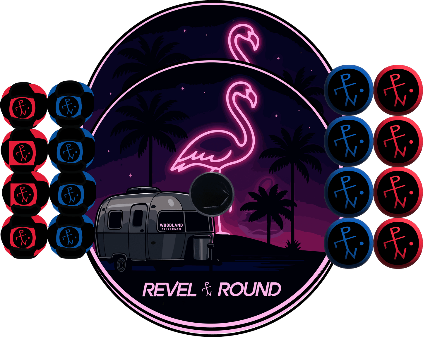 🦩 Midnight Flamingo Edition - Midnight Flamingo Edition / Both Styles / No Carry Case