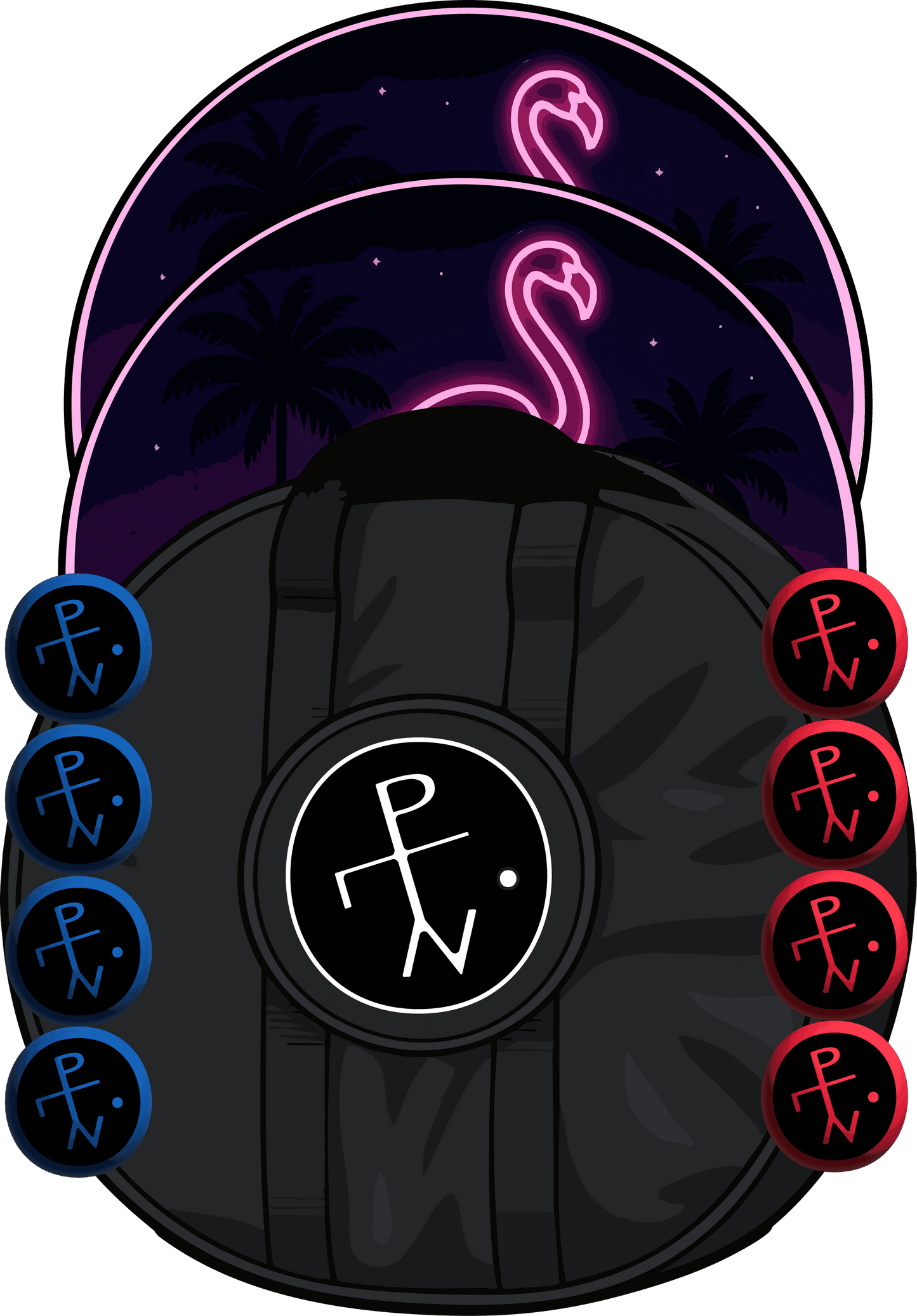 🦩 Midnight Flamingo Edition - Midnight Flamingo Edition / SaucePack / Standard Carry Case