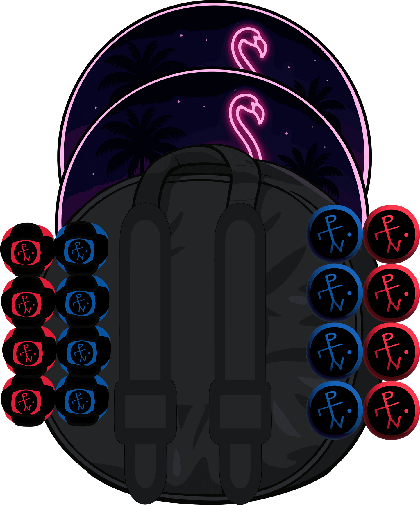 🦩 Midnight Flamingo Edition - Midnight Flamingo Edition / Both Styles / BackPack