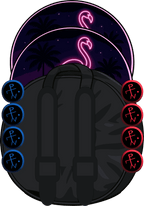 🦩 Midnight Flamingo Edition - Midnight Flamingo Edition / SaucePack / BackPack
