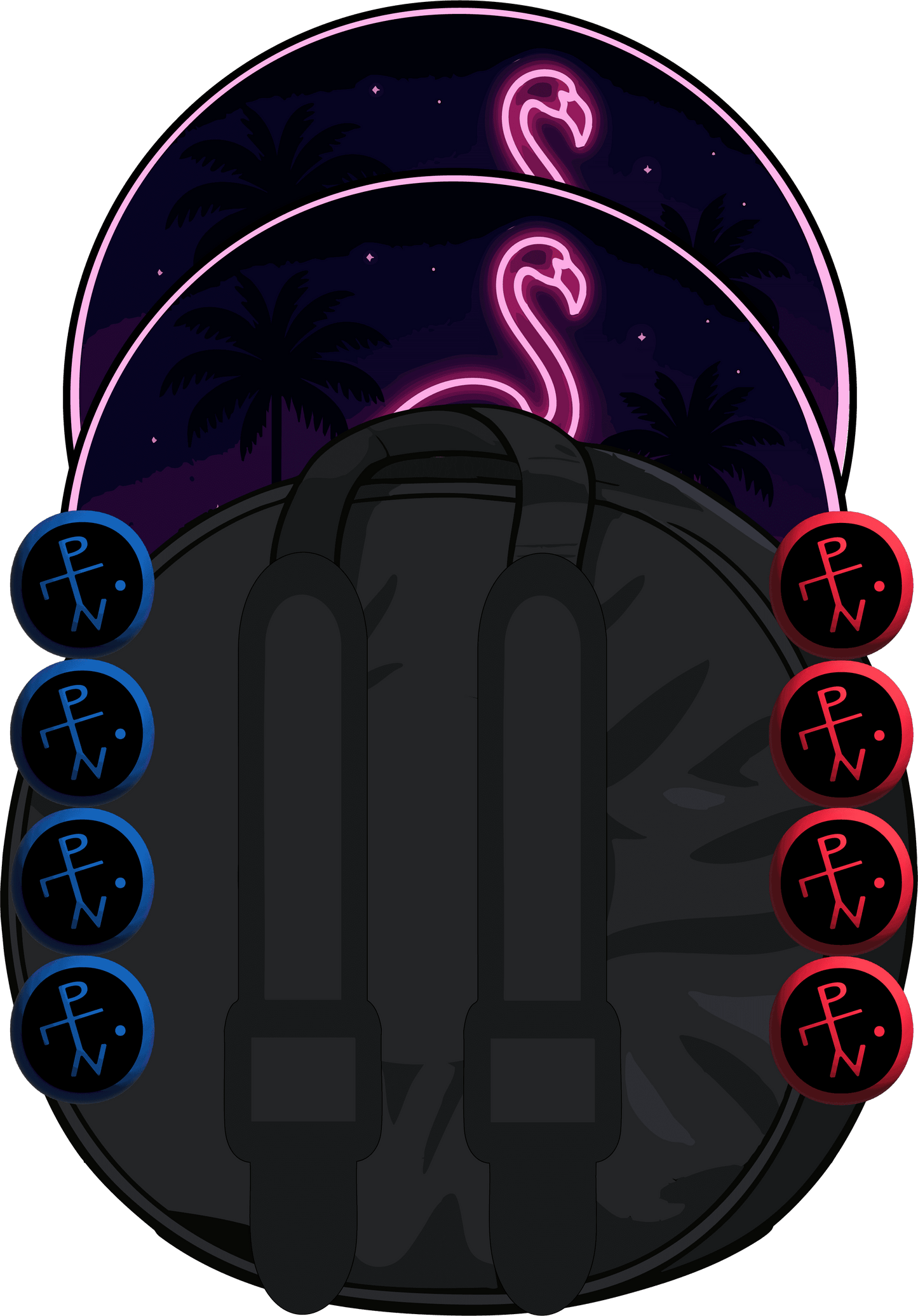 🦩 Midnight Flamingo Edition - Midnight Flamingo Edition / SaucePack / BackPack