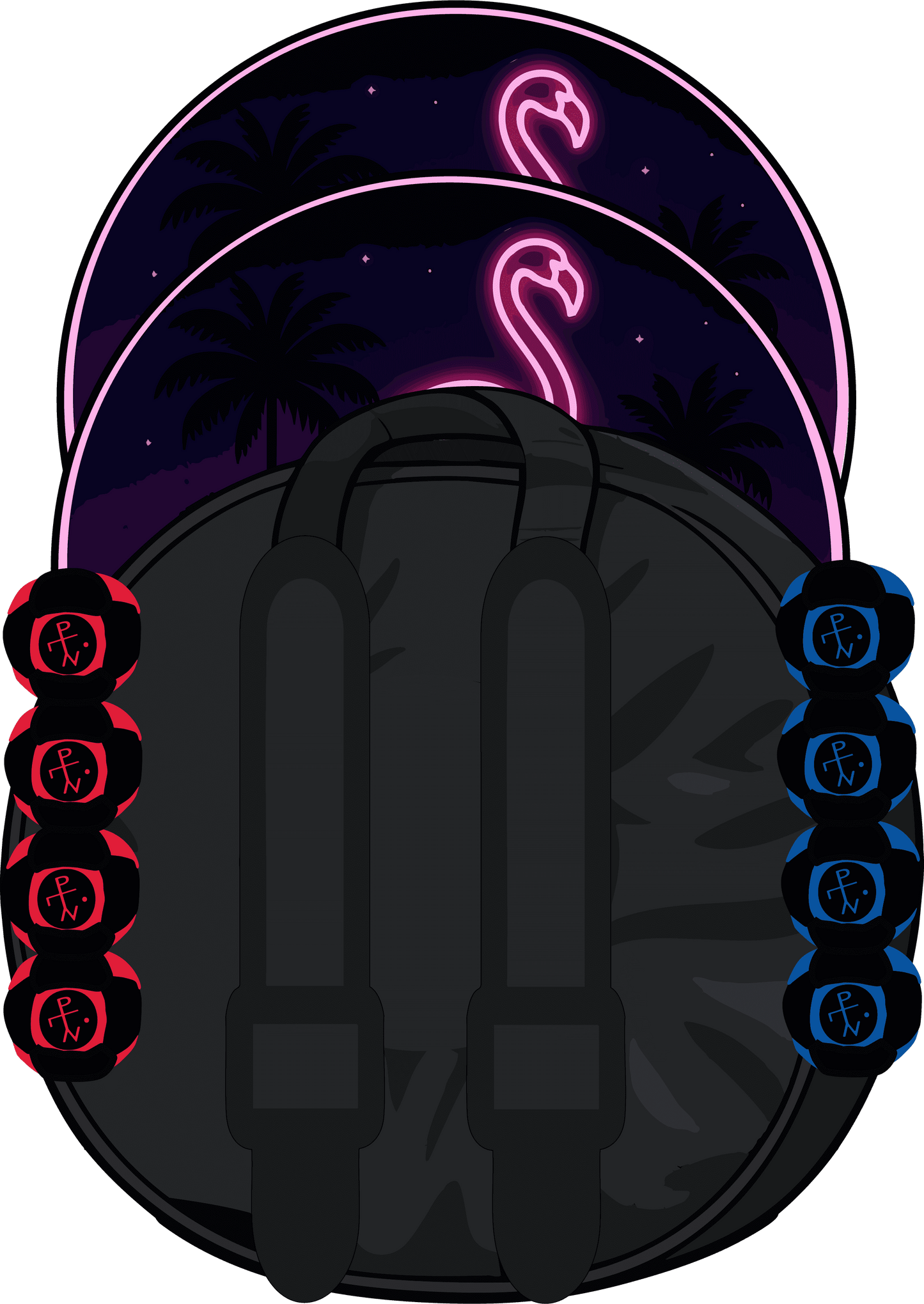 🦩 Midnight Flamingo Edition - Midnight Flamingo Edition / HackPack / BackPack