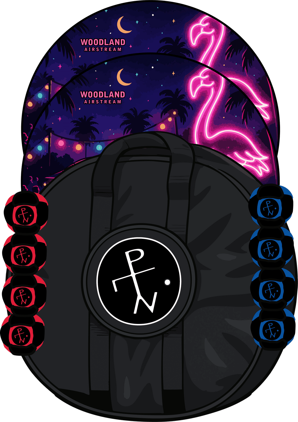 🦩 Flamingo Frenzy Edition - Flamingo Frenzy Edition / HackPack / Standard Carry Case