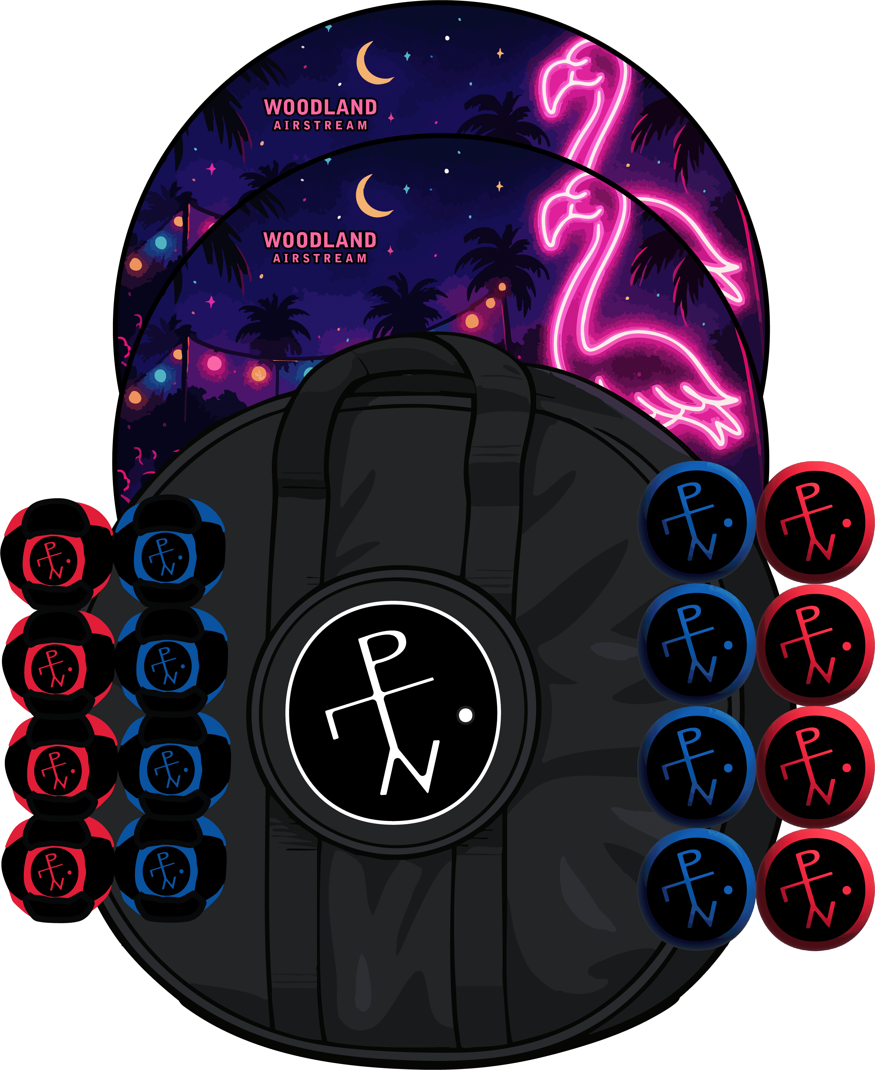🦩 Flamingo Frenzy Edition - Flamingo Frenzy Edition / Both Styles / Standard Carry Case