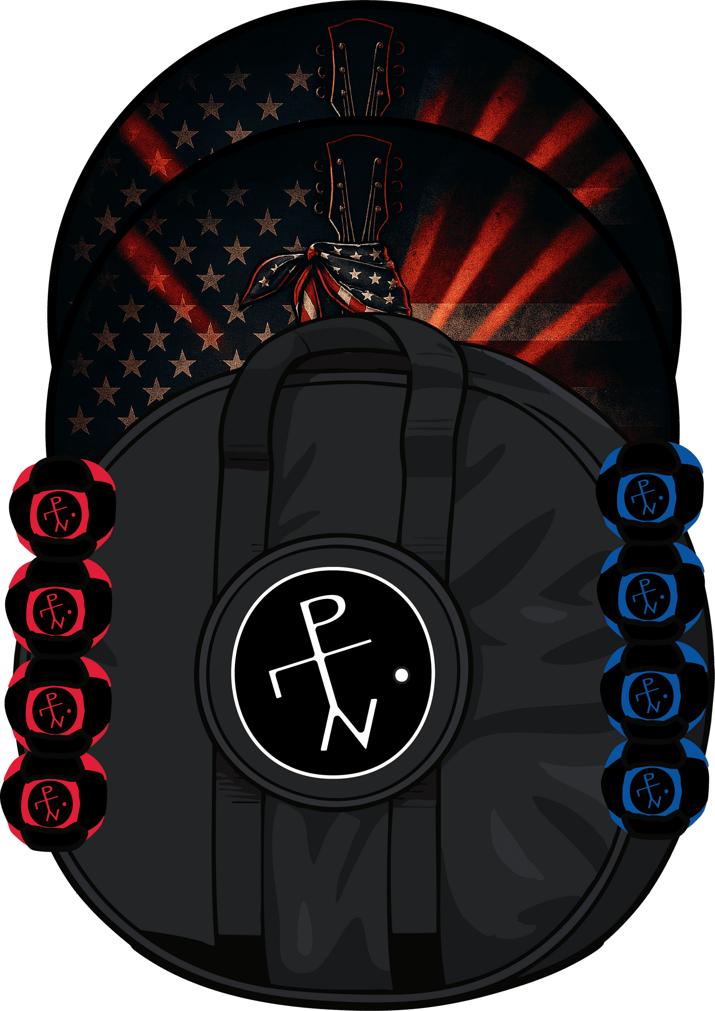 🎸 American Rock Edition - American Rock Edition / HackPack / Standard Carry Case