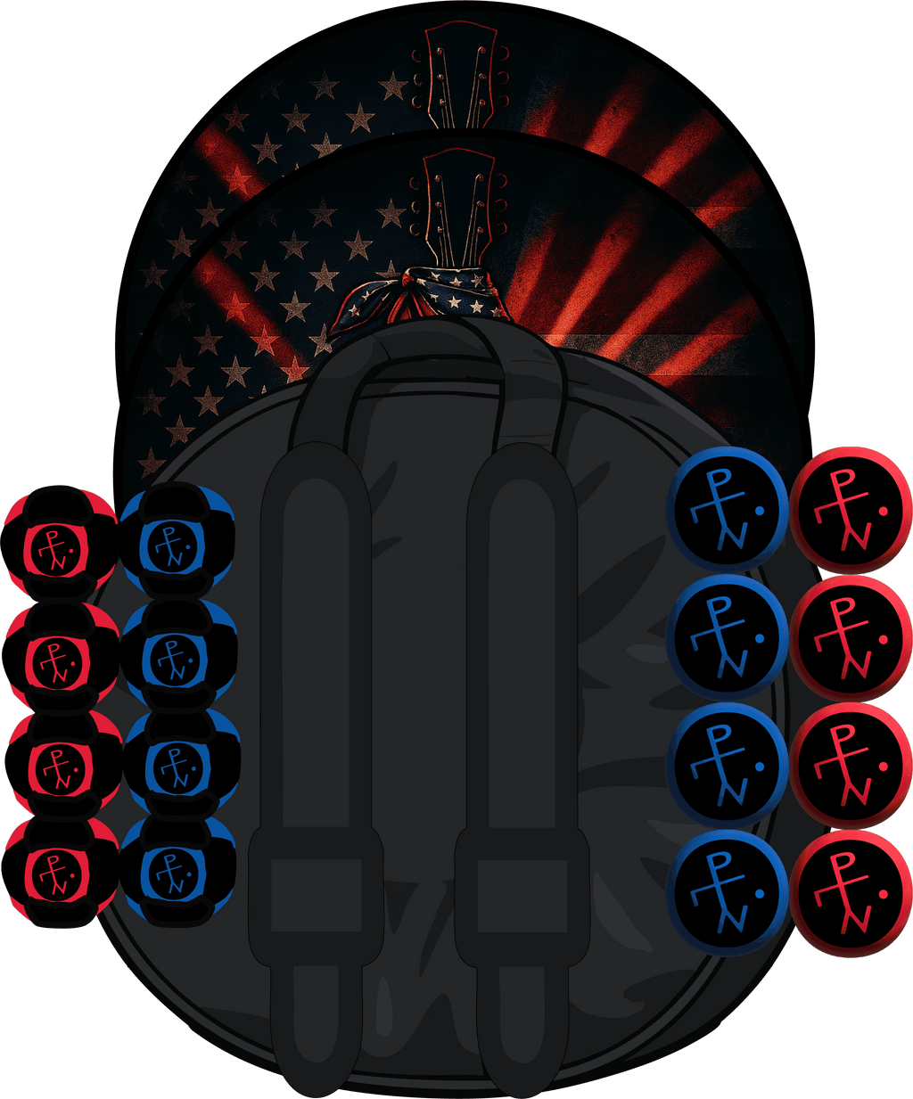 🎸 American Rock Edition - American Rock Edition / Both Styles / BackPack