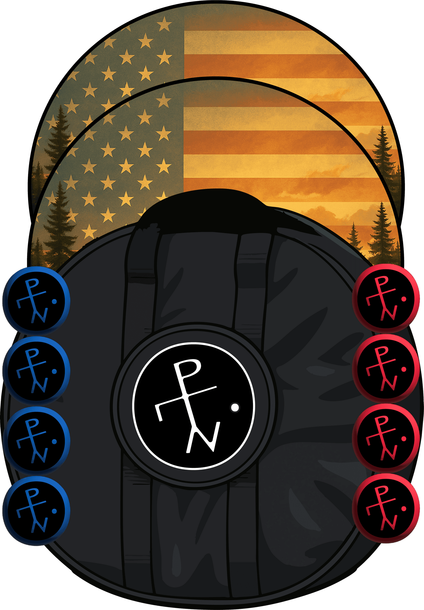 🇺🇸 Land of the Free Edition - SaucePack / Standard Carry Case