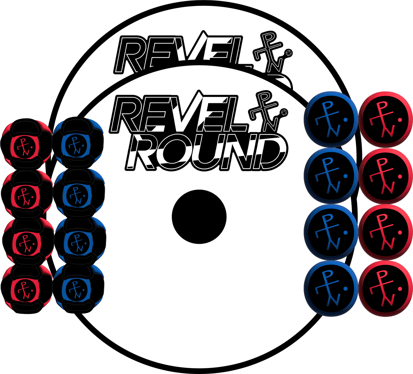 ⚪️ Original+ | Black/White - Both Styles / No Carry Case