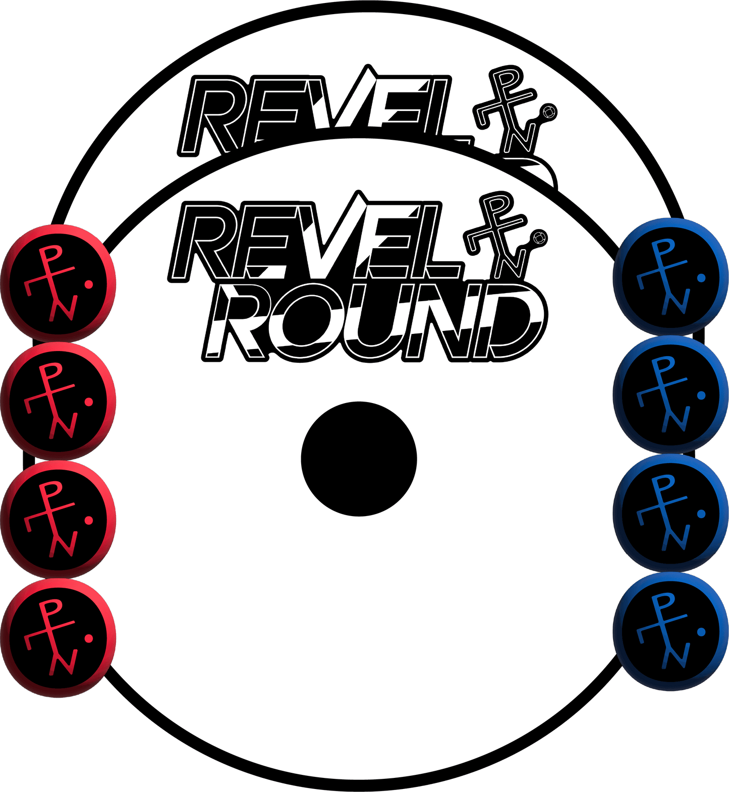 ⚪️ Original+ | Black/White - SaucePack / No Carry Case