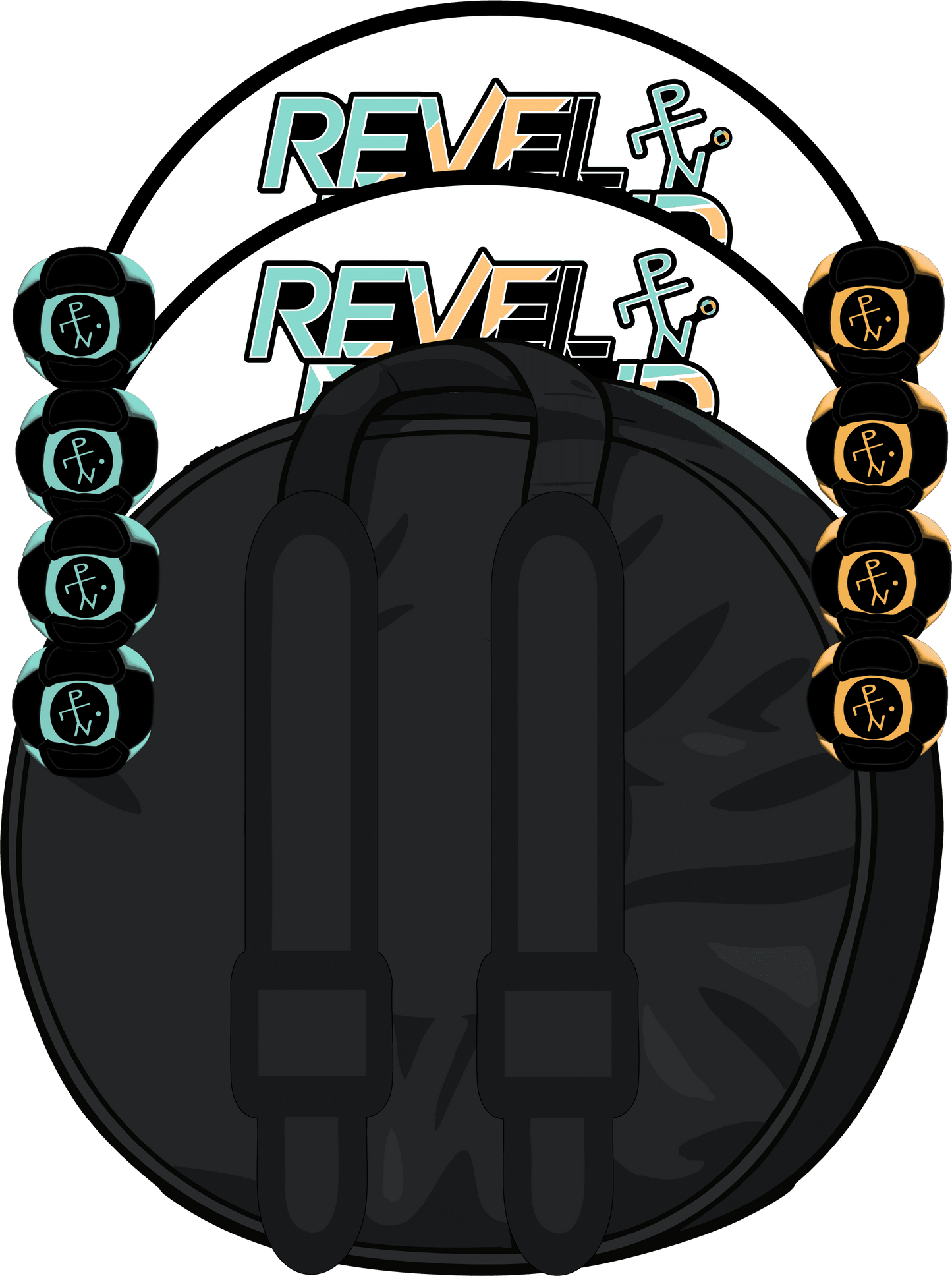 ⚪️ Original+ | Teal/Orange - HackPack / BackPack