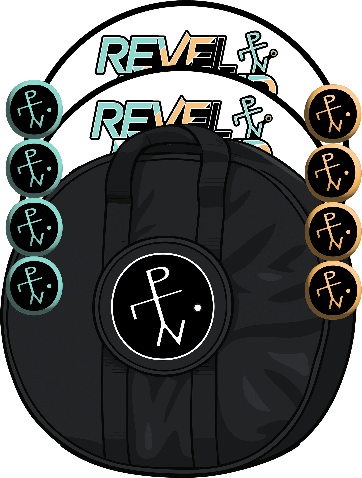 ⚪️ Original+ | Teal/Orange - SaucePack / Standard Carry Case