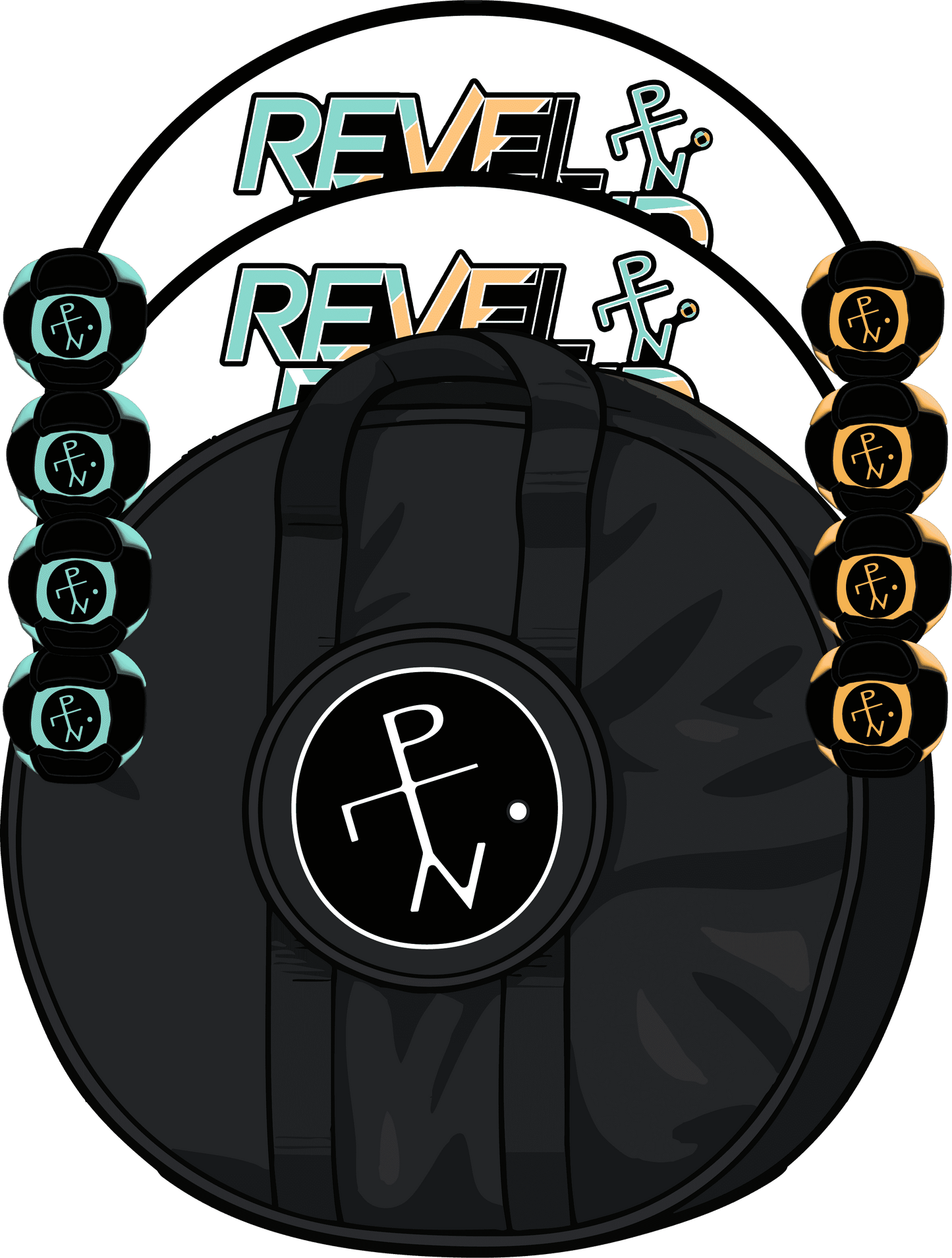 ⚪️ Original+ | Teal/Orange - HackPack / Standard Carry Case