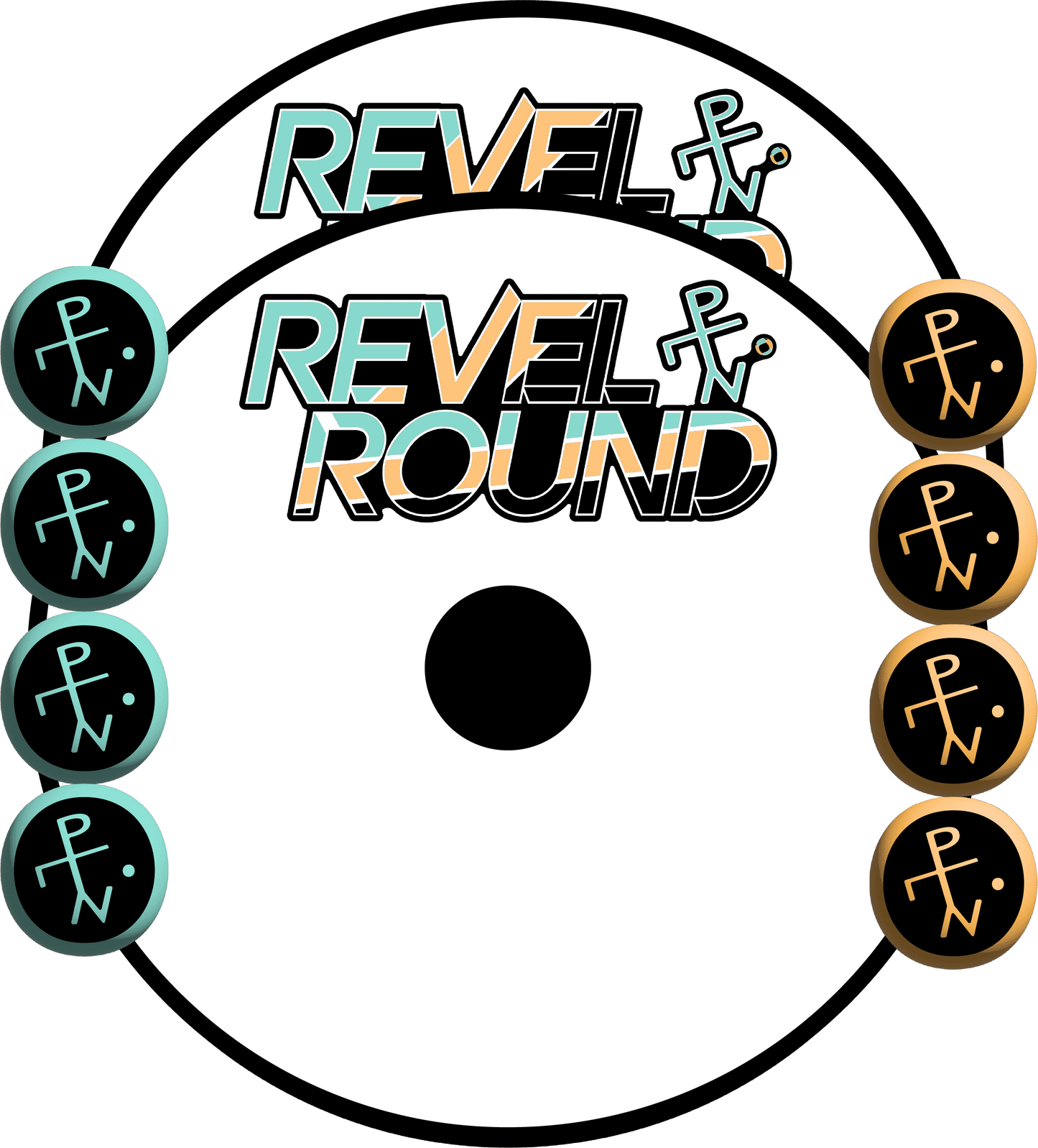 ⚪️ Original+ | Teal/Orange - SaucePack / No Carry Case