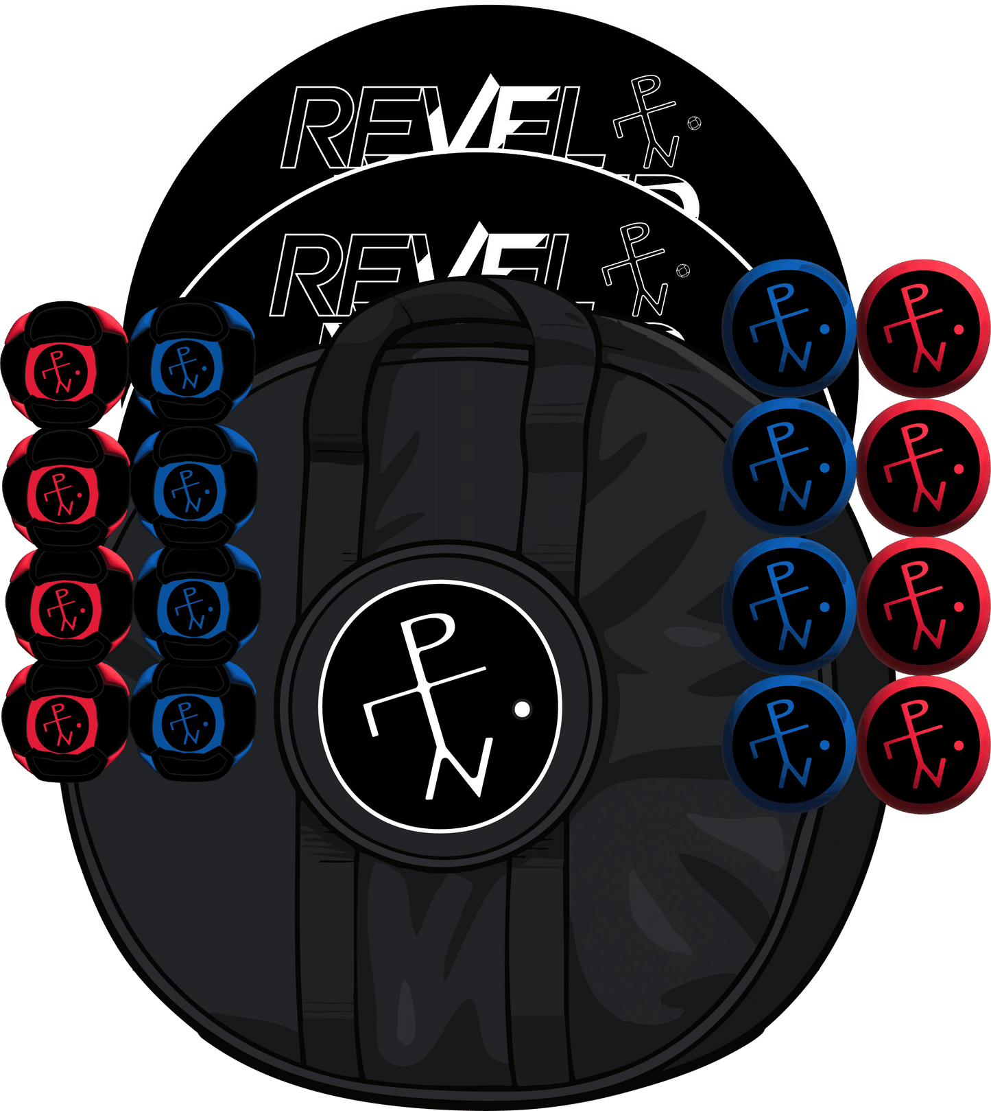 ⚫️ Original+ | Black/White - Both Styles / Standard Carry Case