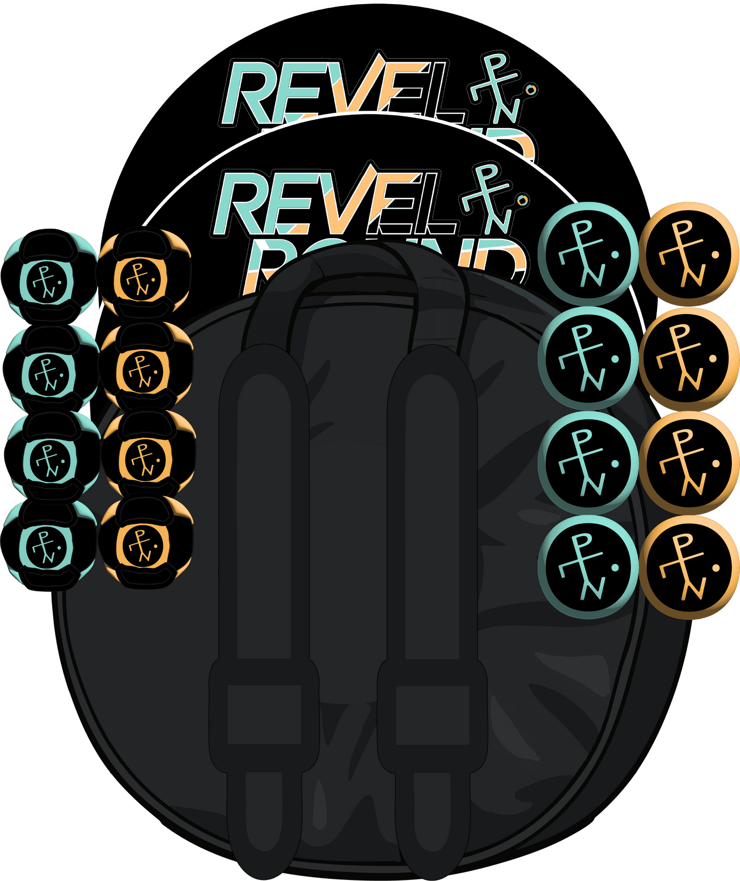 ⚫️ Original+ | Teal/Orange - Both Styles / BackPack