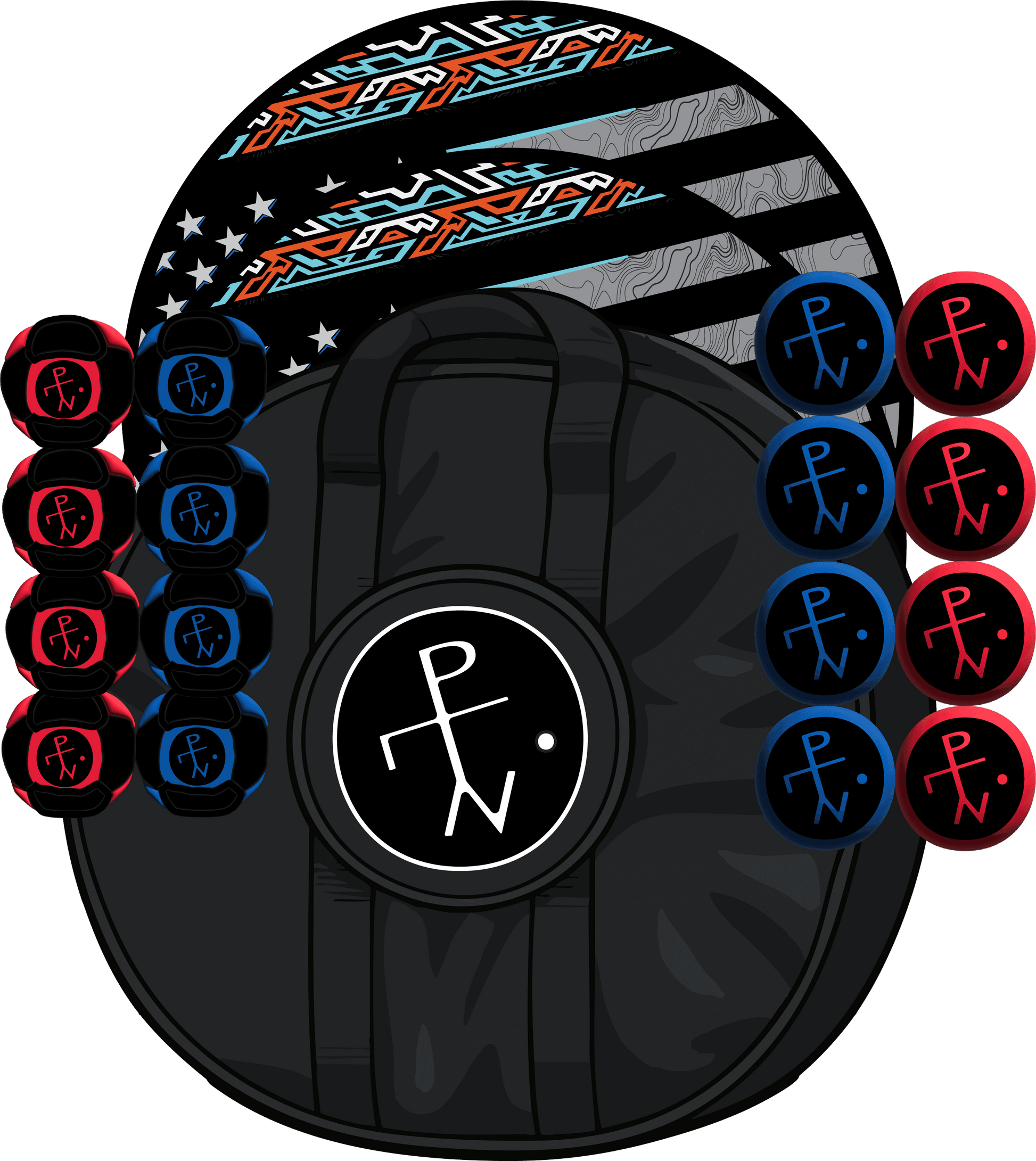 🇺🇸 American Swag - HackPack / No Carry Case