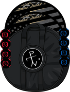 🇺🇸 American Swag Black/Gold - HackPack / Standard Carry Case