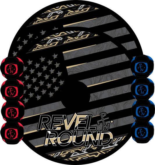 🇺🇸 American Swag Black/Gold - HackPack / No Carry Case