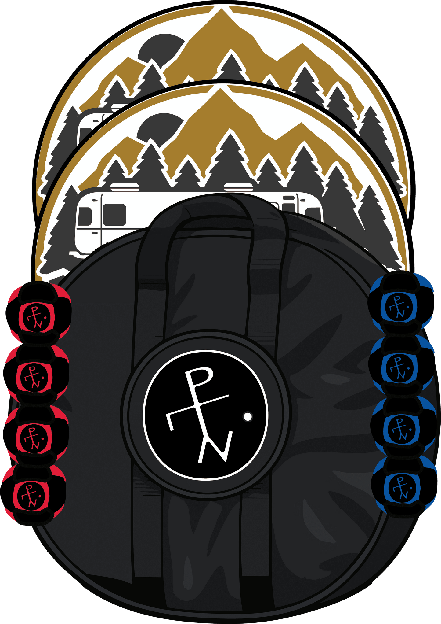 🪨 Airstream Ridge Edition - Woodland Ridge Edition / HackPack / Standard Carry Case