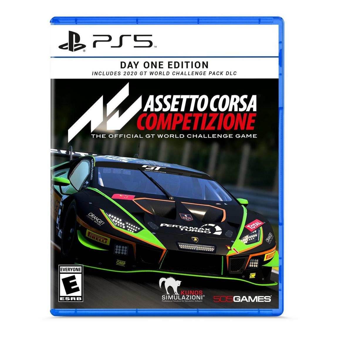 Assetto Corsa Competizione: The Official GT World Challenge Game - Day One Edition (PlayStation 5) - Game Only