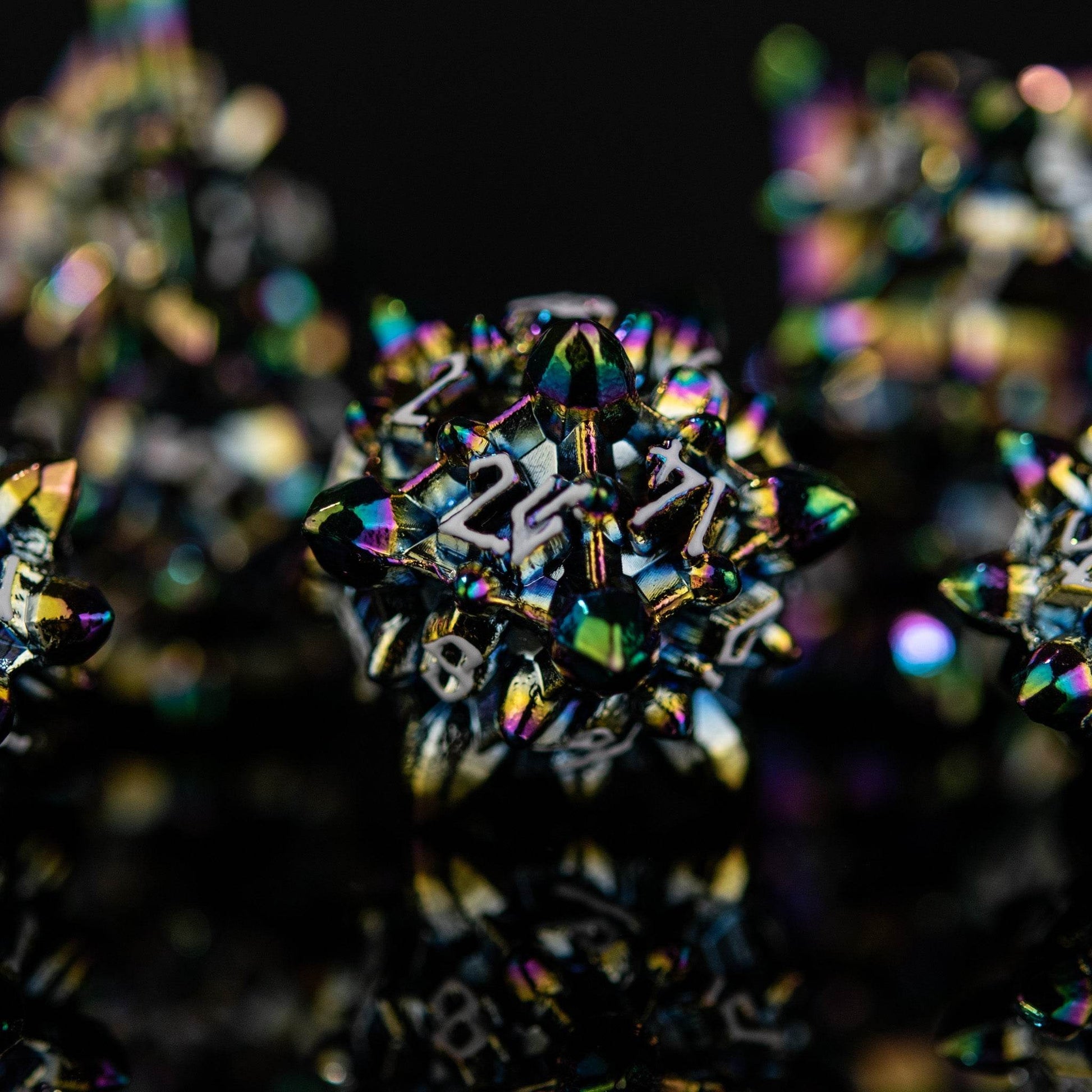 Asteroid Fields Metal Dice Set - Iris PRE-ORDER | SPRING EVENT DEAL - 