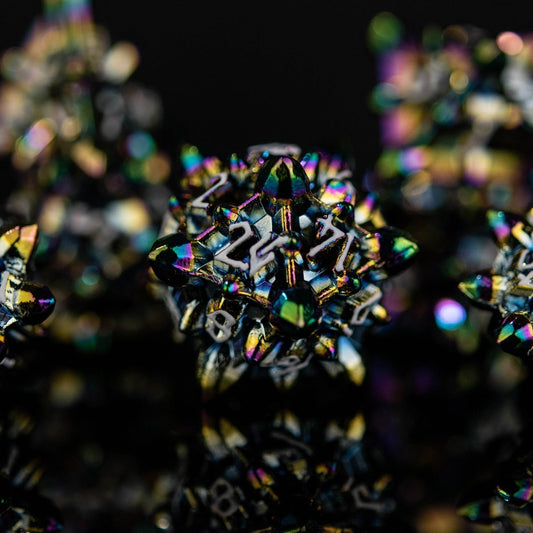 Asteroid Fields Metal Dice Set - Iris PRE-ORDER | SPRING EVENT DEAL - 