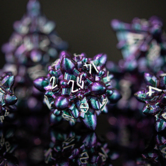 Asteroid Fields Metal Dice Set - Juno 'PRE-ORDER | SPRING EVENT DEAL' - 