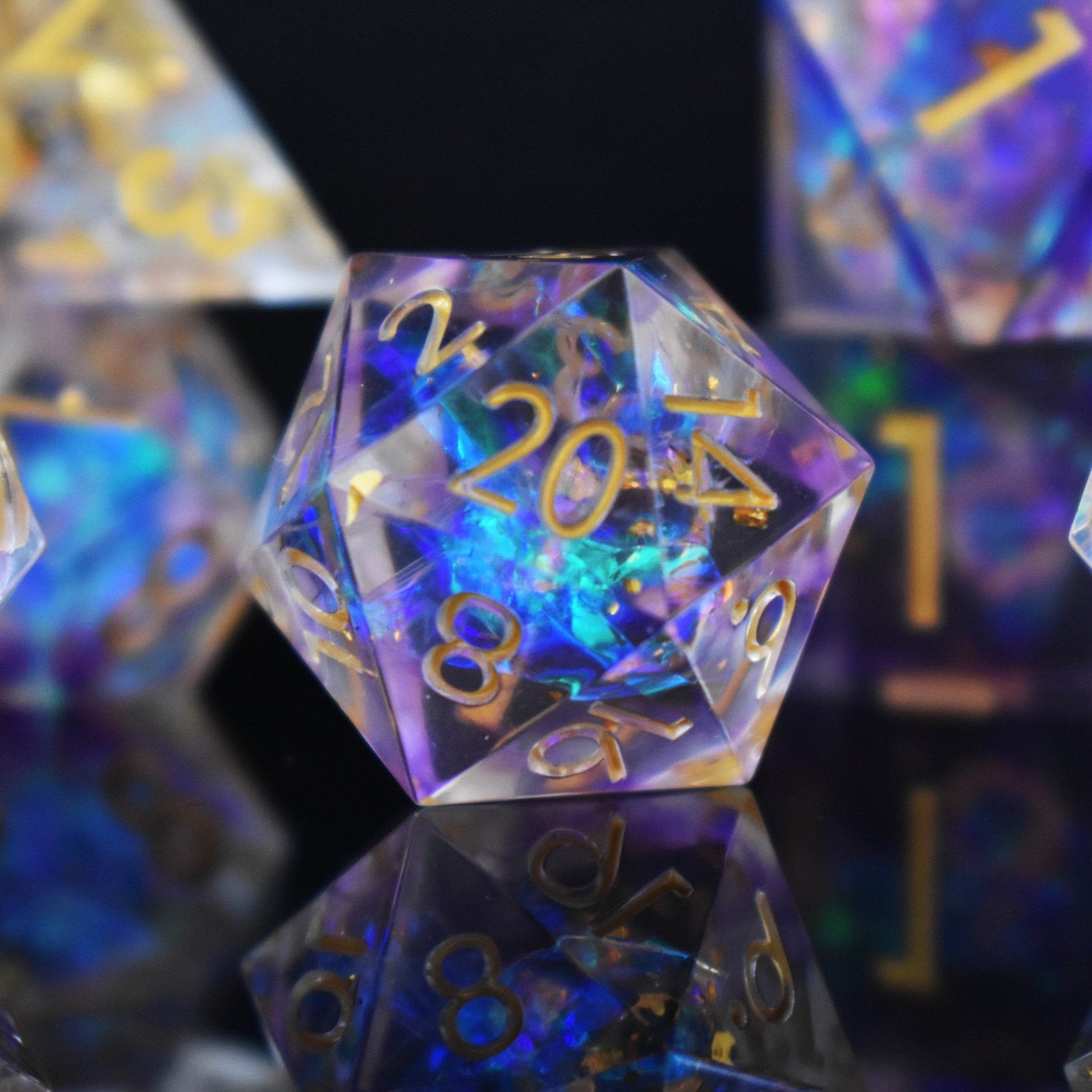 Astral Projection Sharp-Edged Resin Dice Set 'PRE-ORDER | SPRING EVENT DEAL' - 