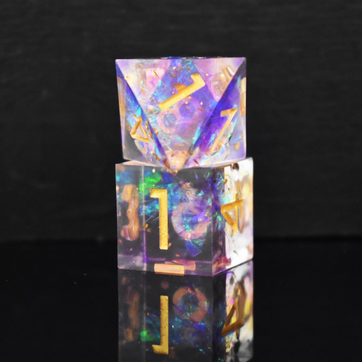 Astral Projection Sharp-Edged Resin Dice Set 'PRE-ORDER | SPRING EVENT DEAL' - 