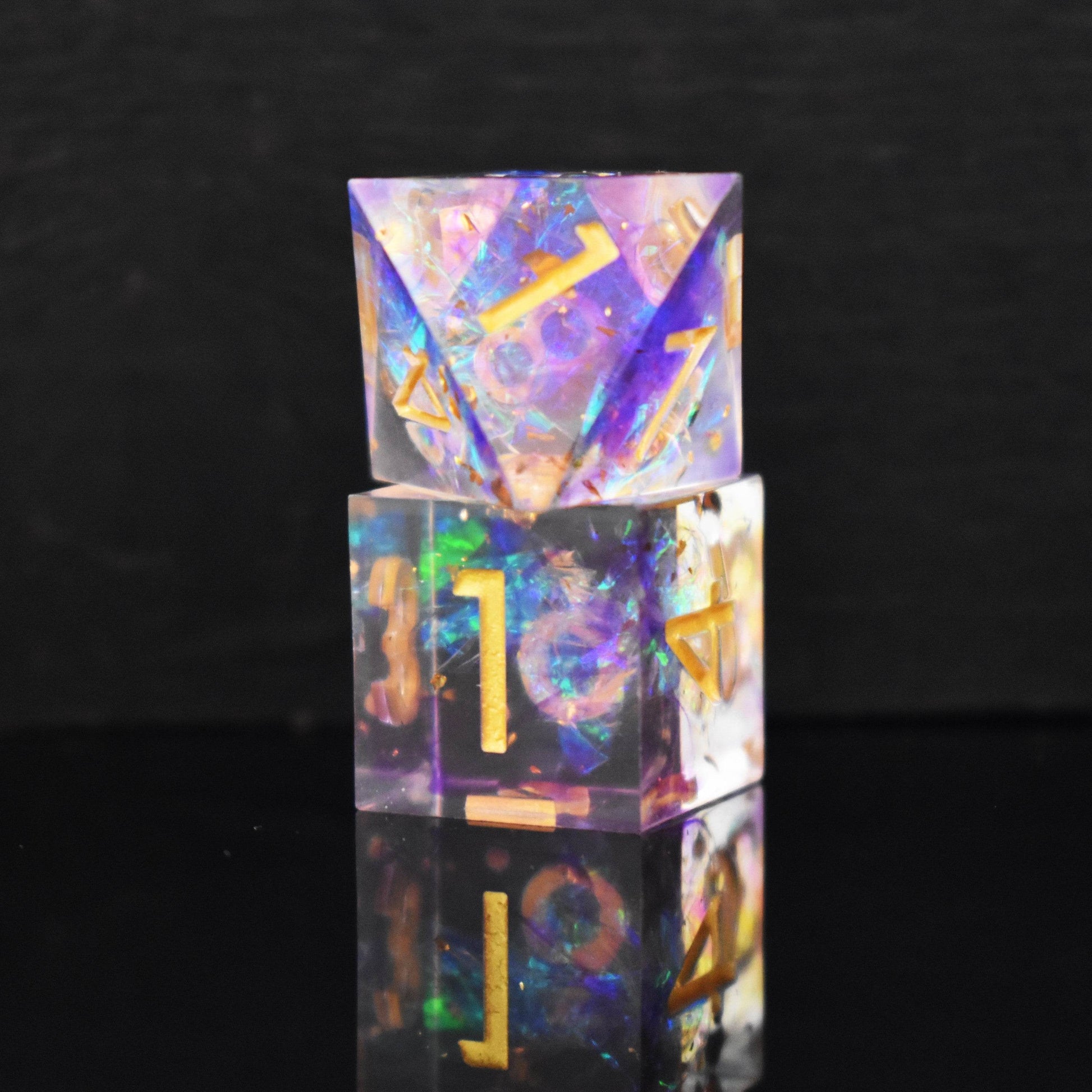 Astral Projection Sharp-Edged Resin Dice Set 'PRE-ORDER | SPRING EVENT DEAL' - 