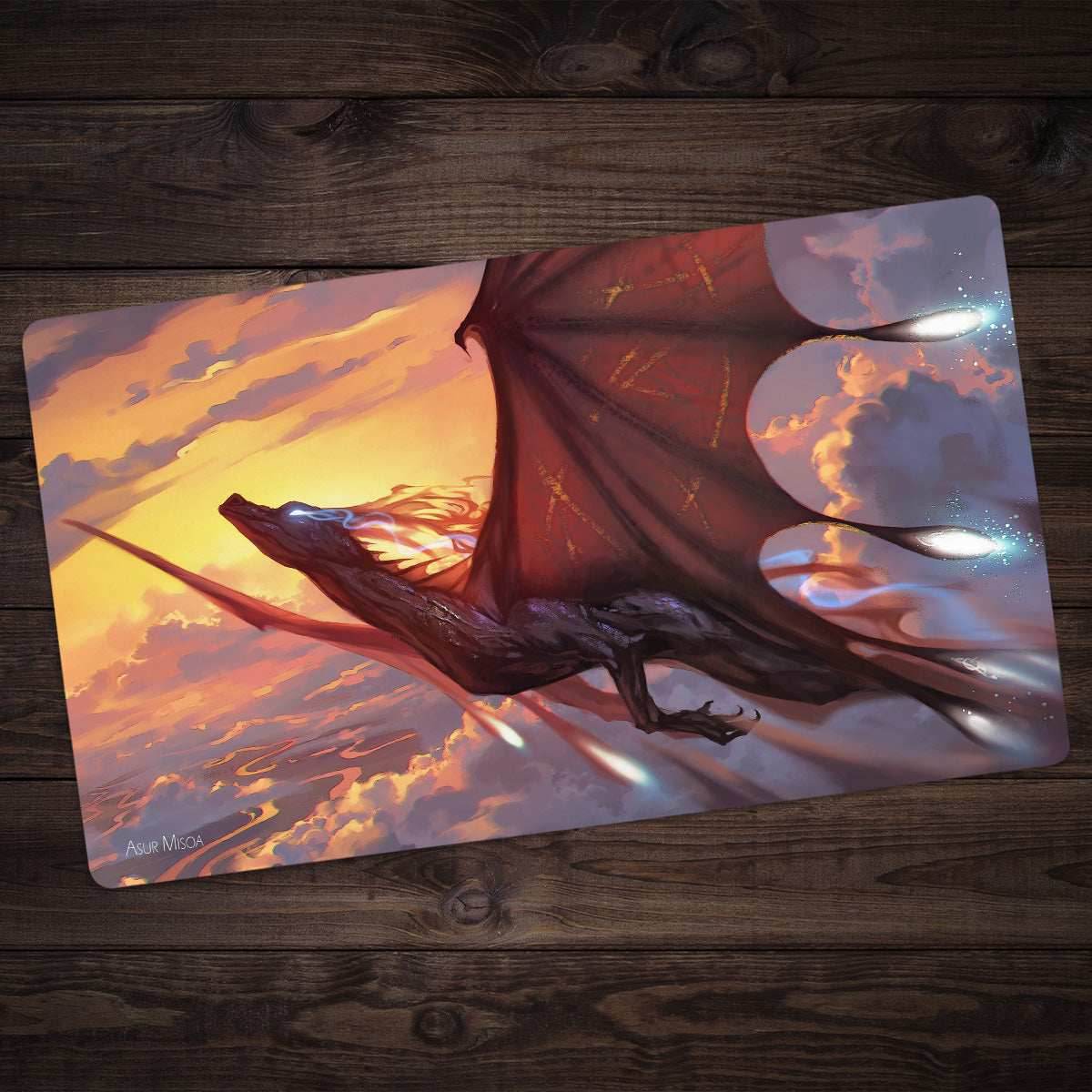 Satur The Dragon Playmat - Plain
