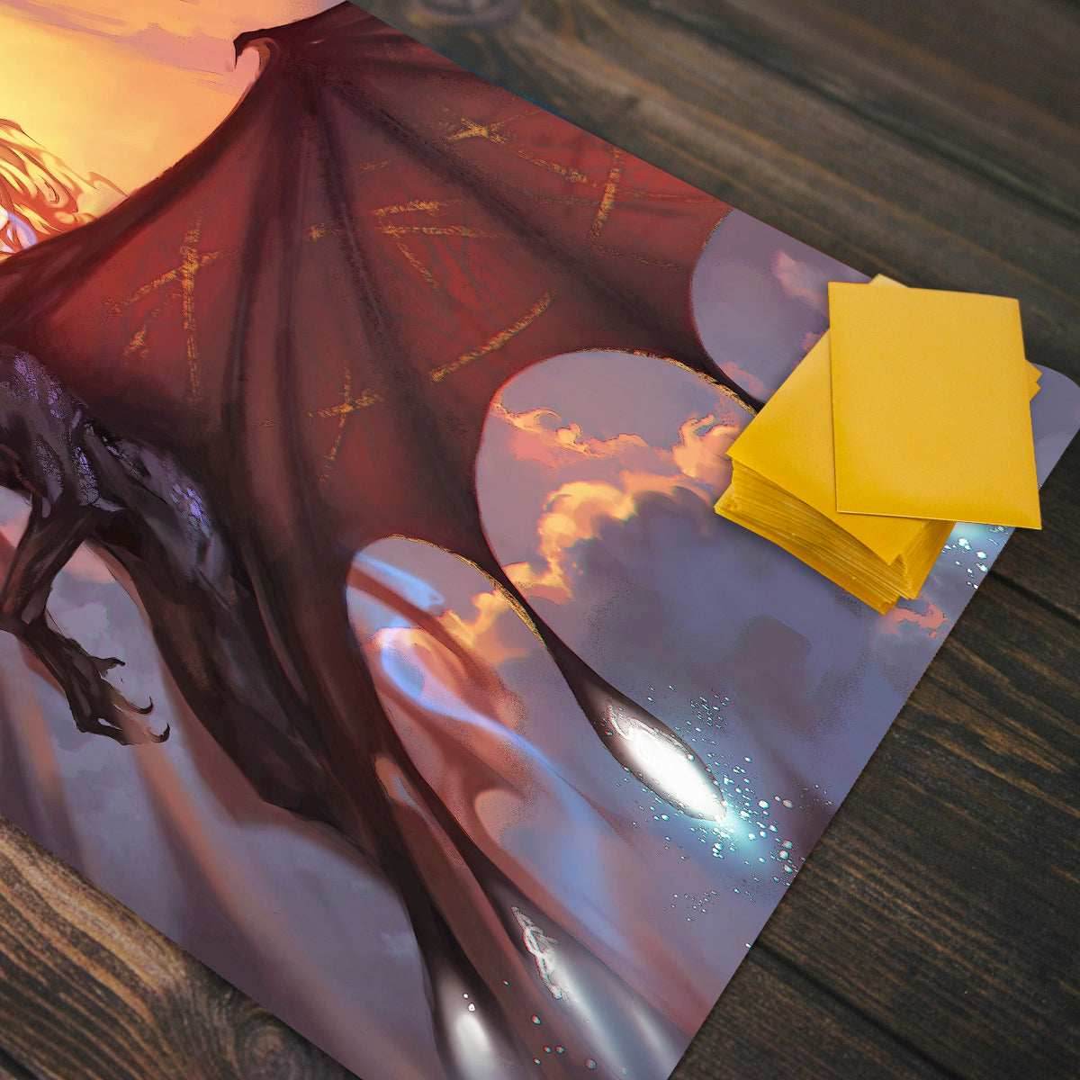 Satur The Dragon Playmat - Plain