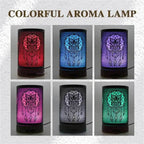 Vintage Metal Ultrasonic 100ml Essential Oil Aroma Diffuser - Butterfly / US