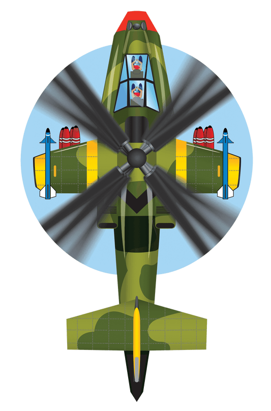 FlightZone 54 inch tall Attack Copter - 