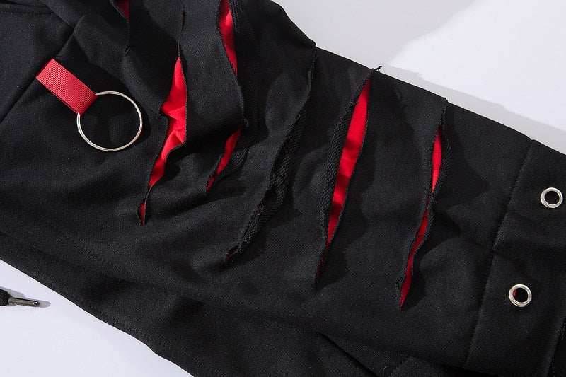 BF860 Slashed Sweatpants - S